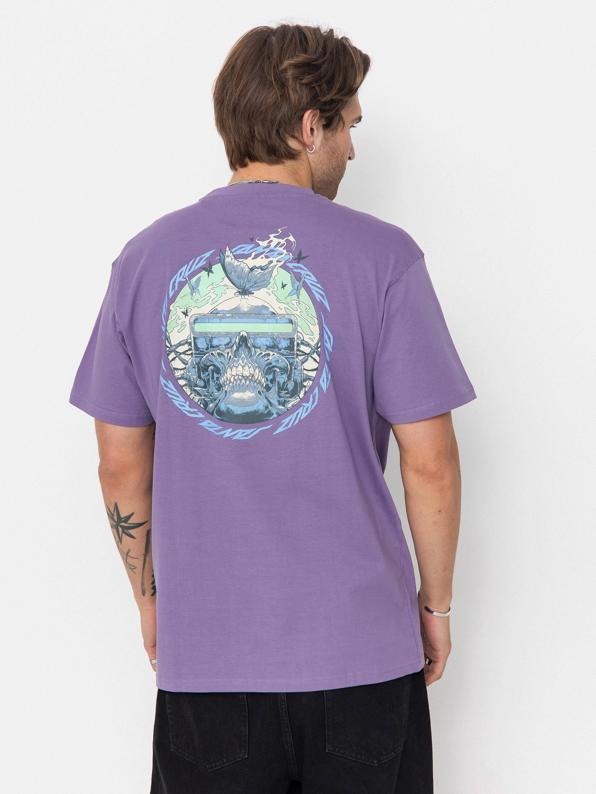 Tricou Santa Cruz Wooten Cyber (purple haze)