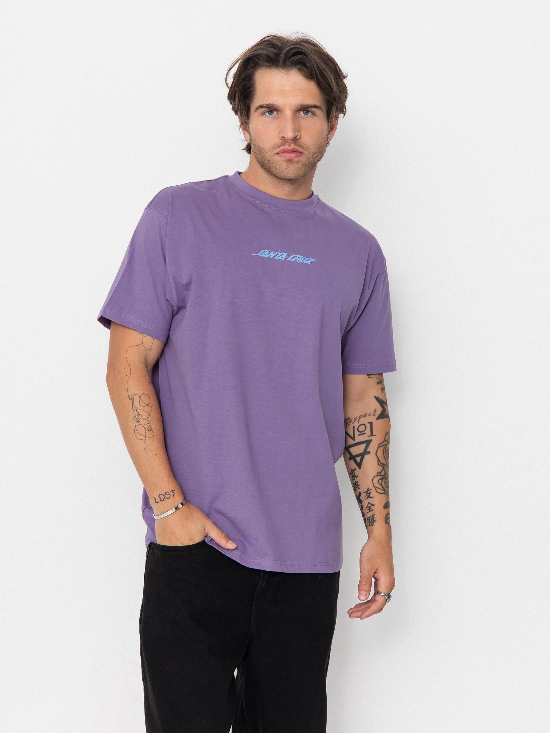 Tricou Santa Cruz Wooten Cyber (purple haze)