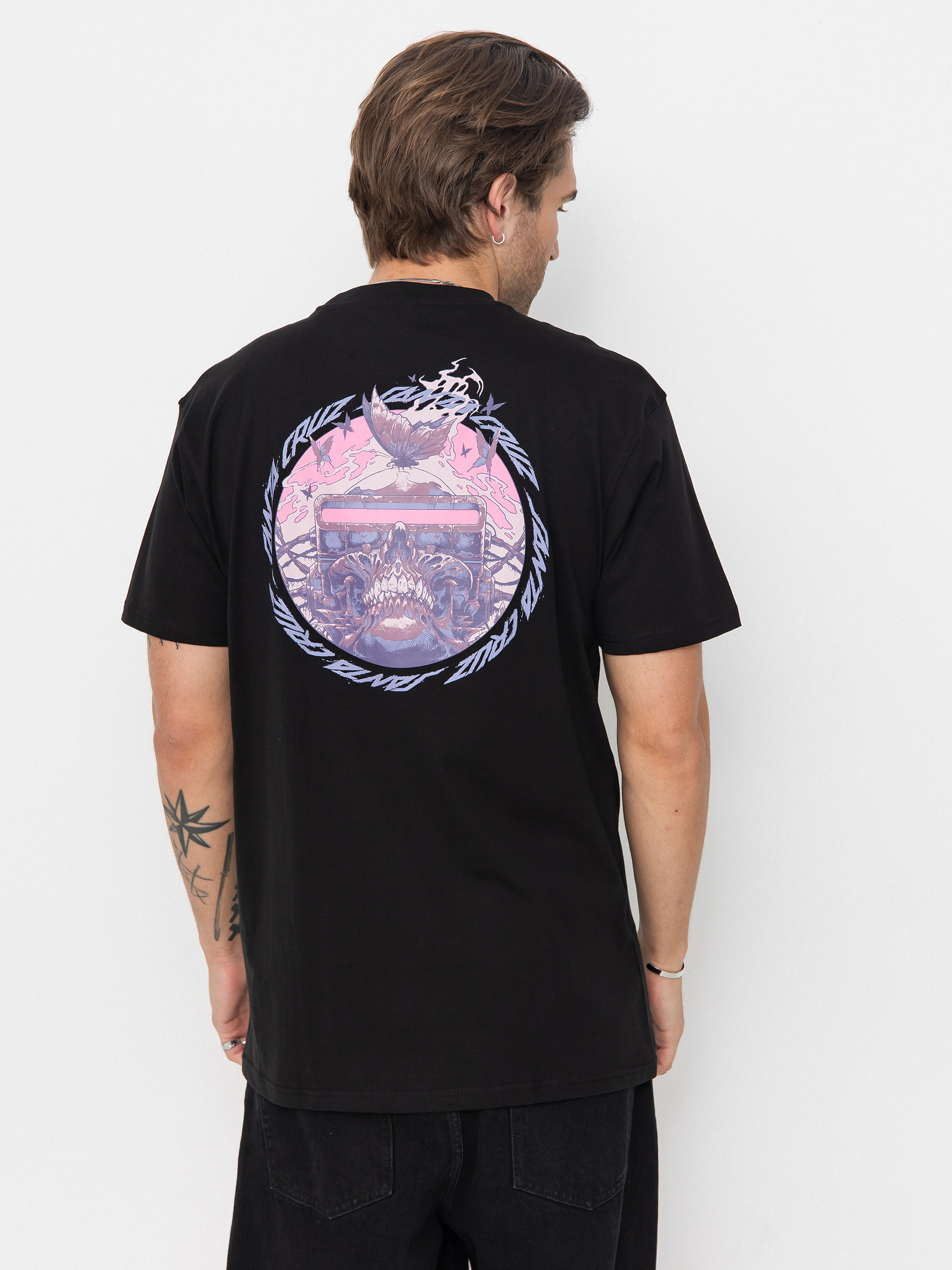 Tricou Santa Cruz Wooten Cyber (black)