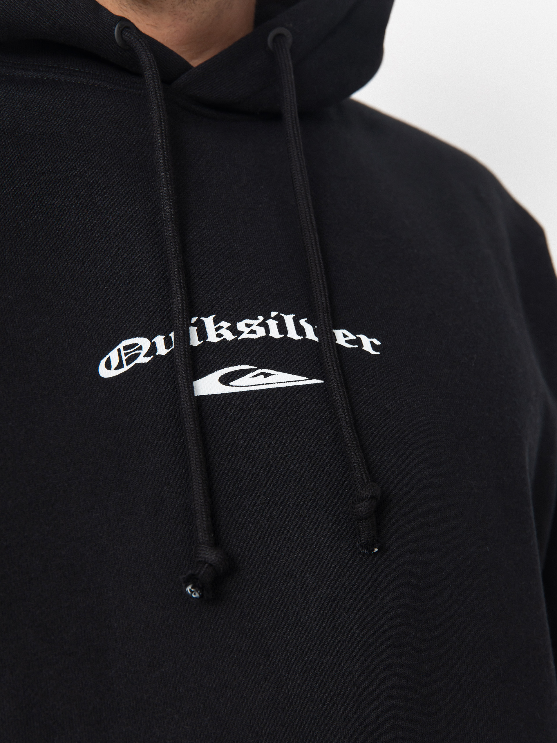 Hanorac cu glugă Quiksilver Stretch Tribal HD (black)