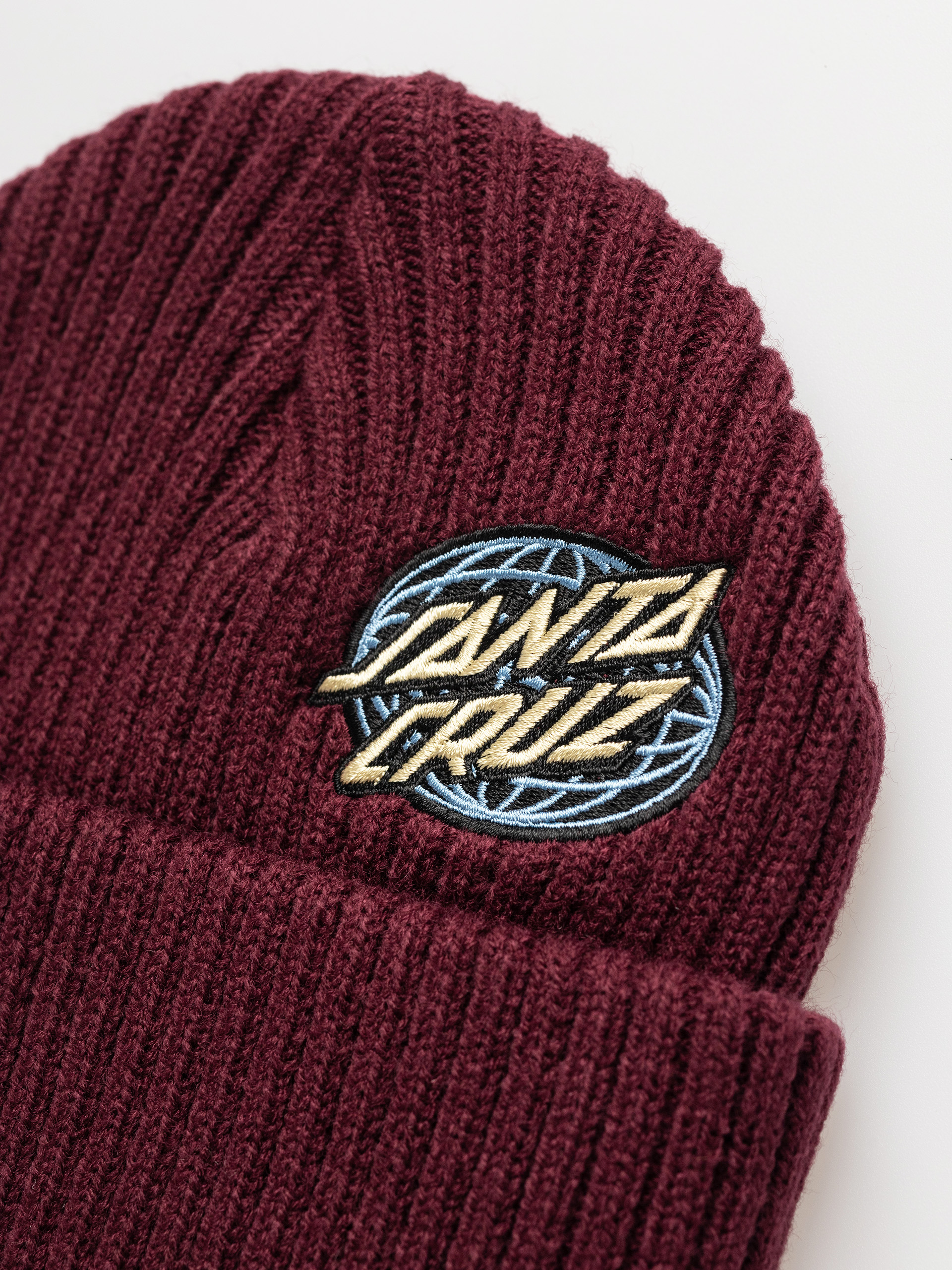 Căciulă Santa Cruz Global Oval Dot (dark cherry)