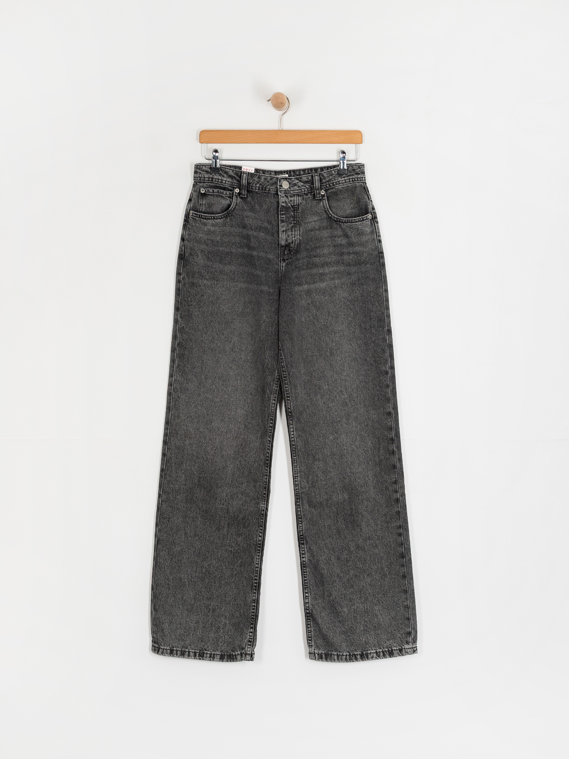 Pantaloni Roxy Milla Wide Leg Regular Mid Gr Wmn (mid grey)