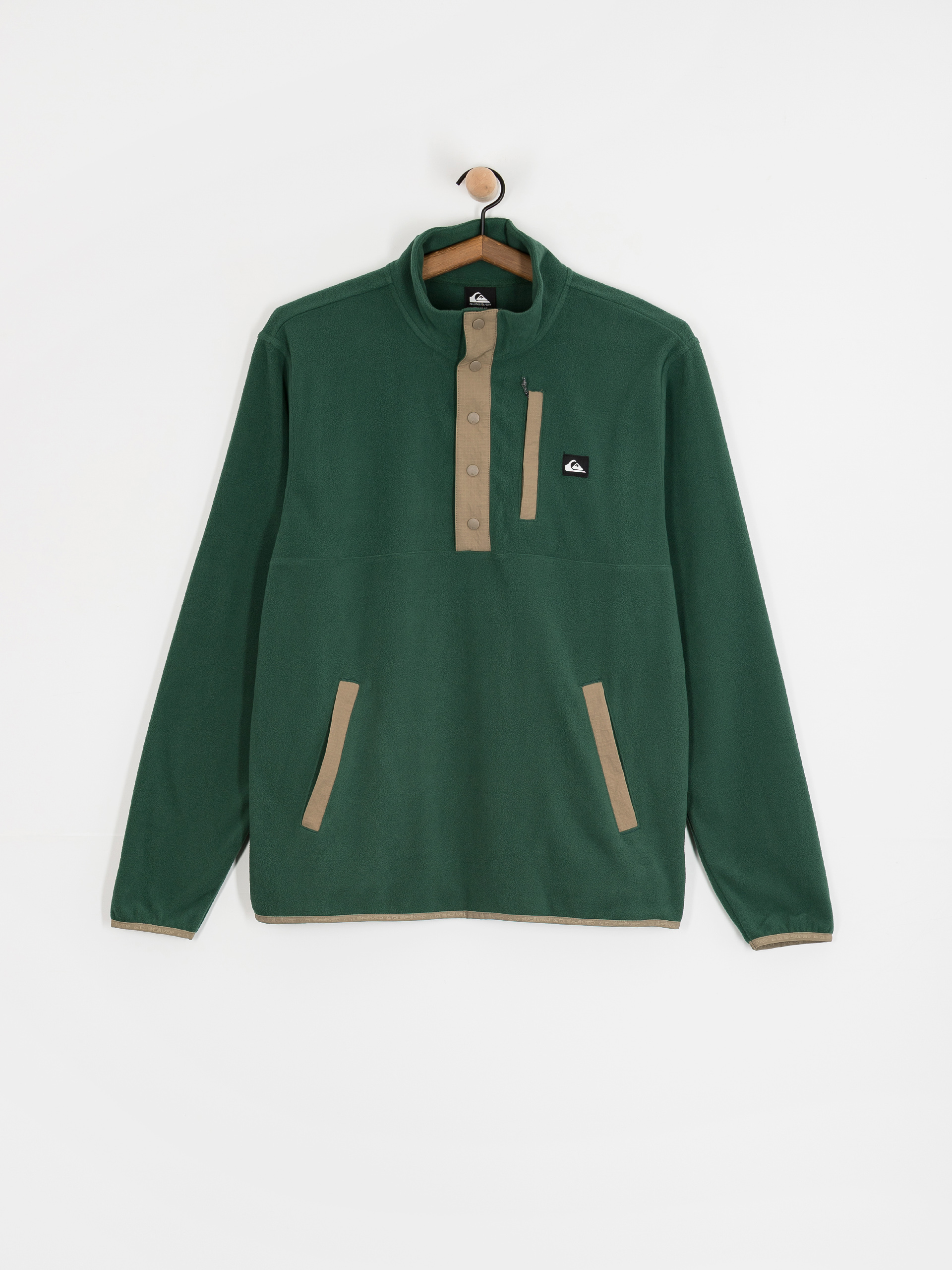 Pentru bărbați Hanorac din fleece Quiksilver No Destination Hs (trekking green)