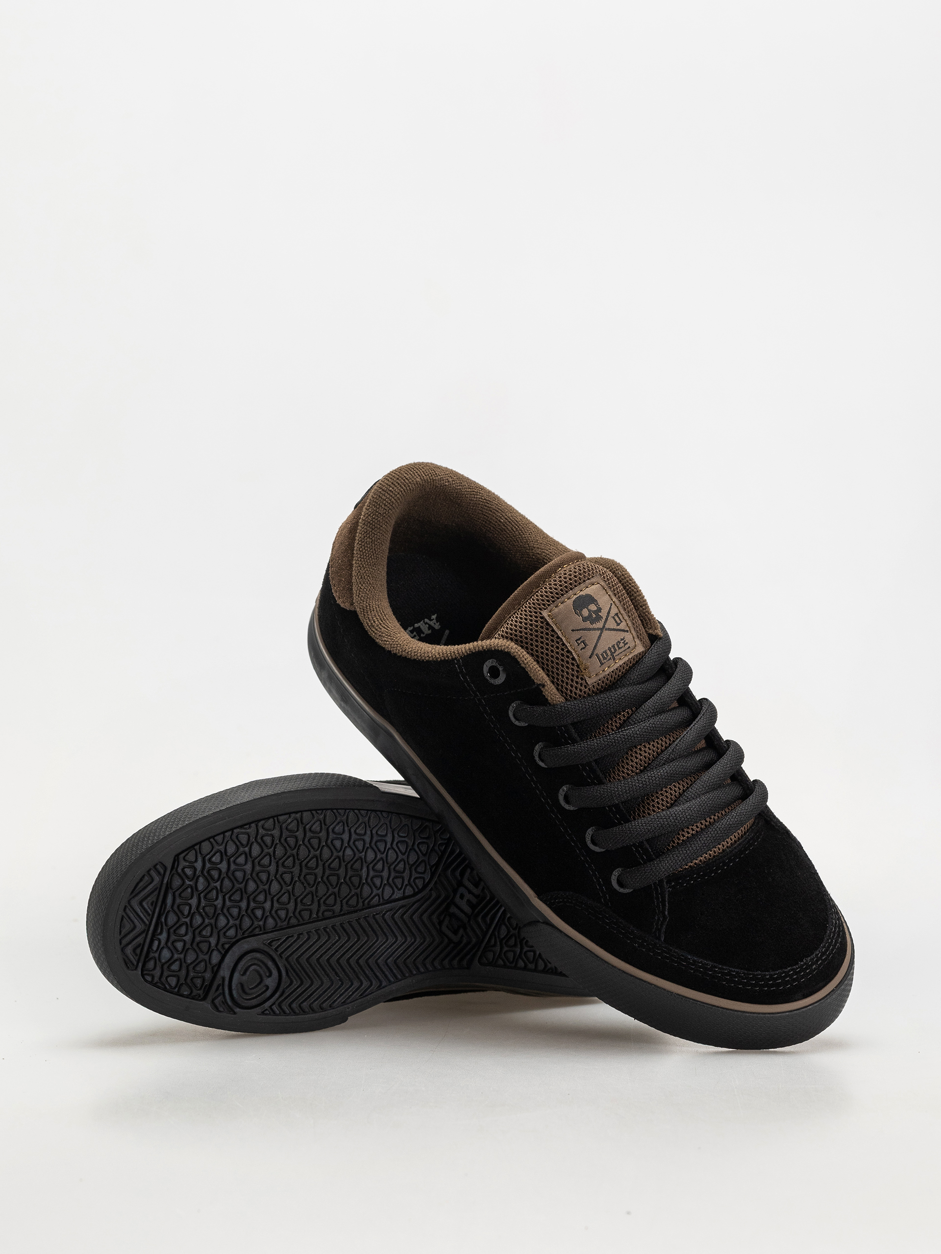 Pantofi Circa Al 50 (black/chocolate)