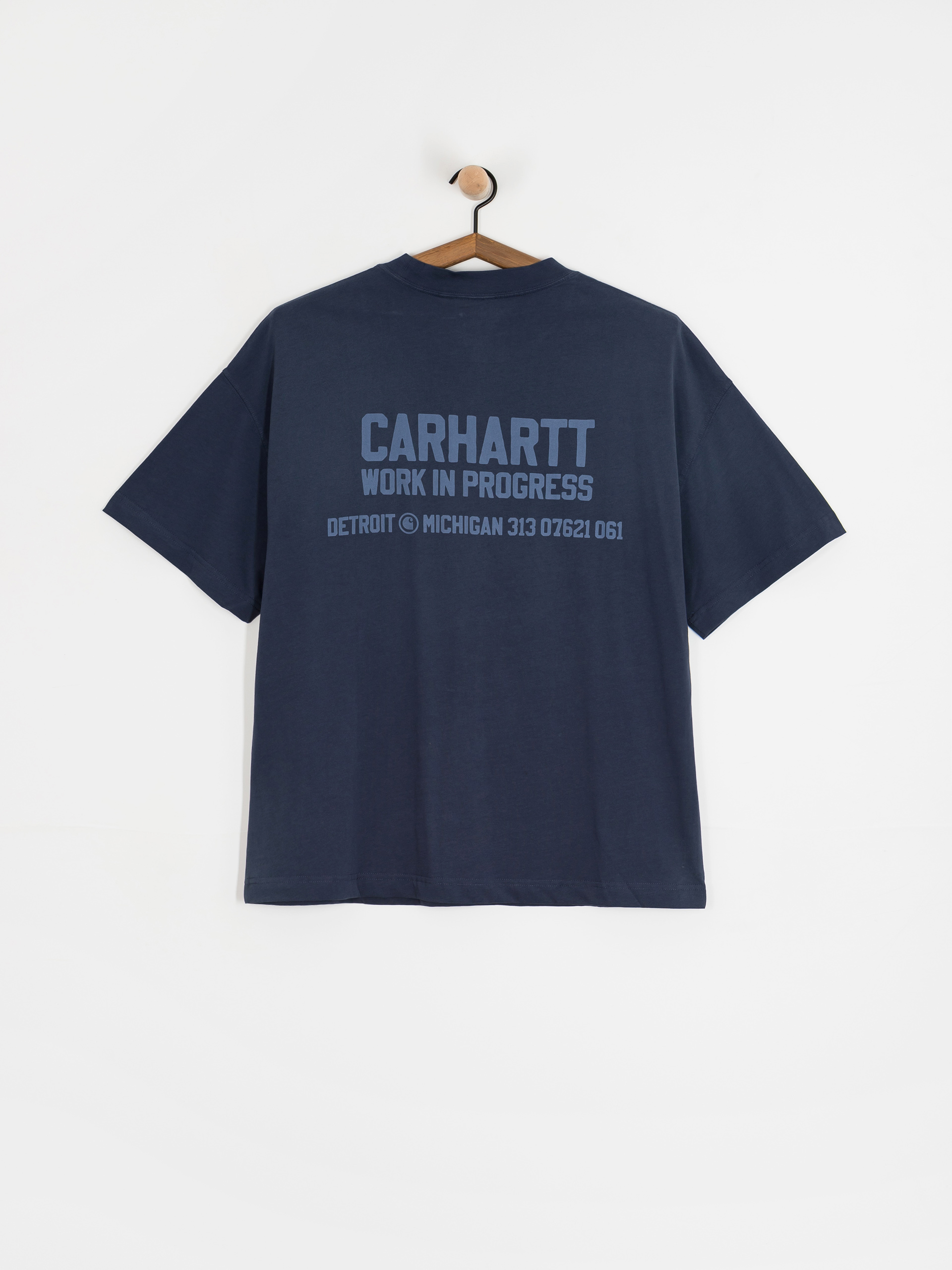 Tricou Carhartt WIP Distance (jupiter/stone dyed)