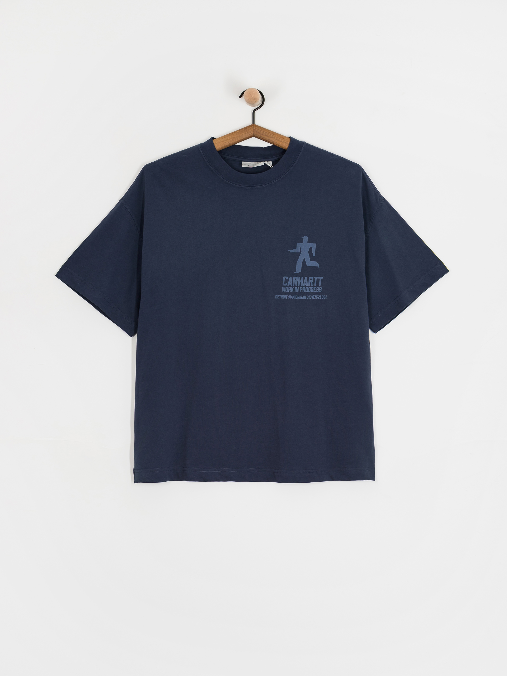 Tricou Carhartt WIP Distance (jupiter/stone dyed)