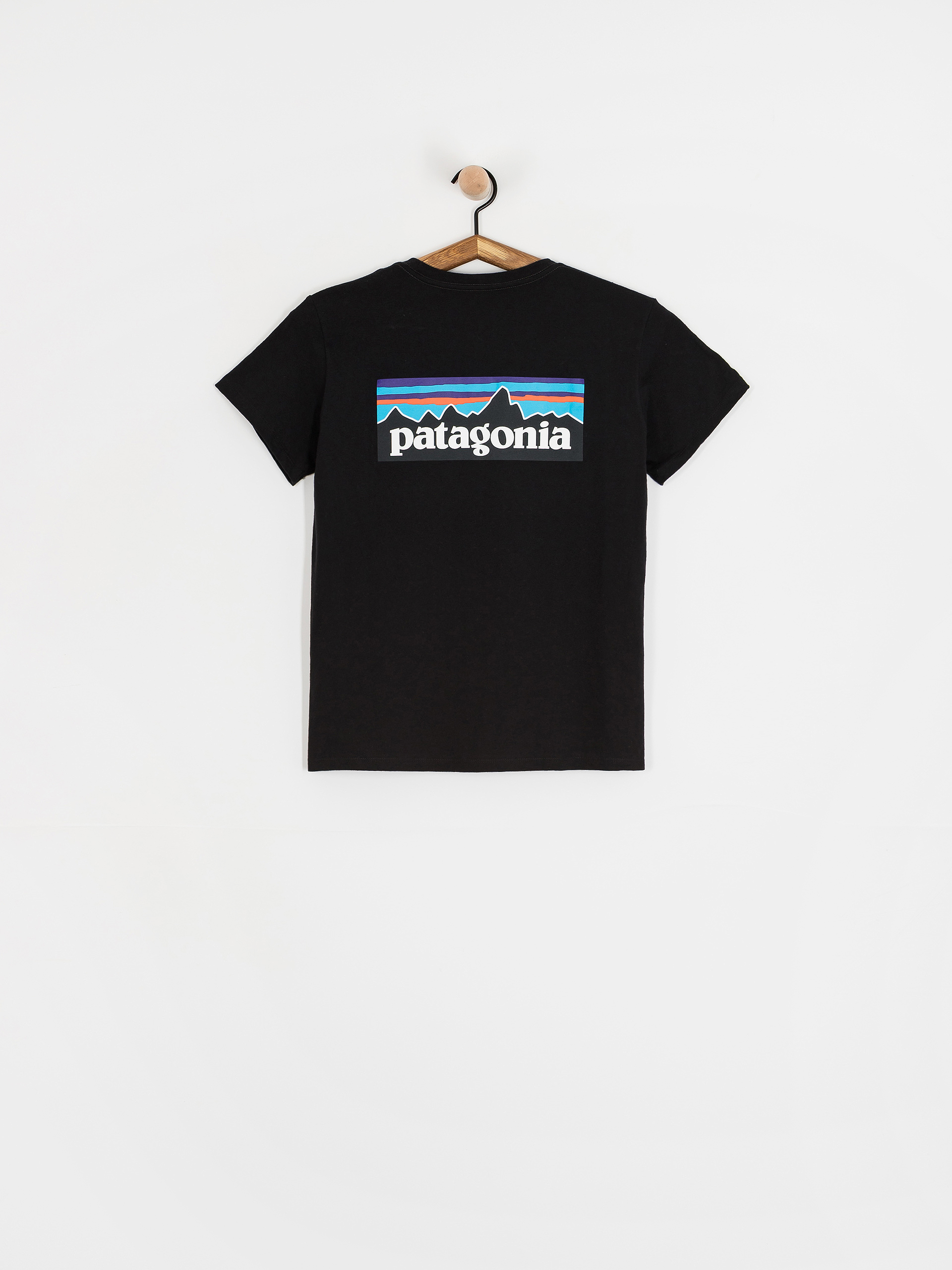Tricou Patagonia P 6 Logo Responsibili Wmn (black)