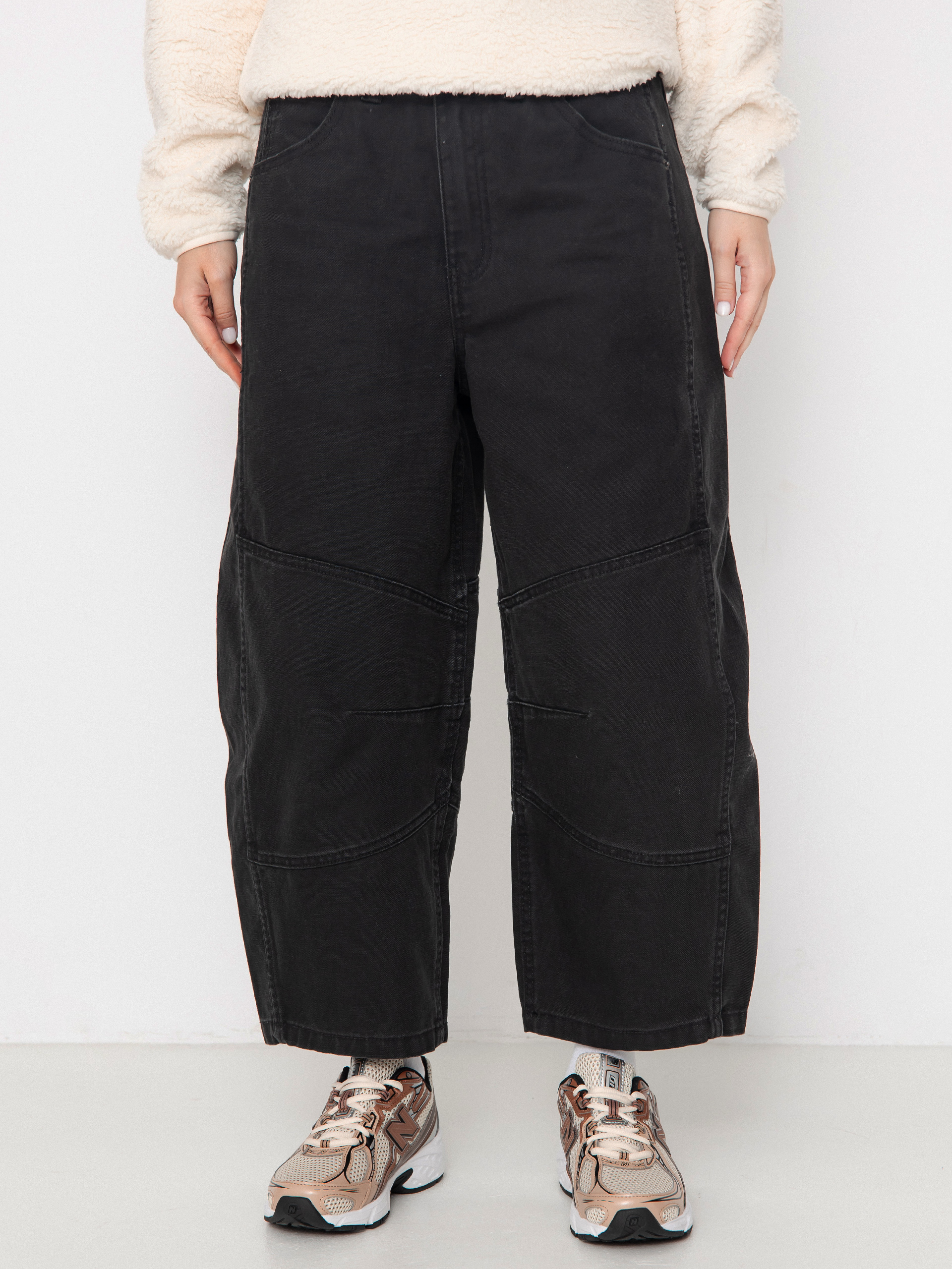 Pantaloni Vans Blaire Cropped Barrel Wmn (black)
