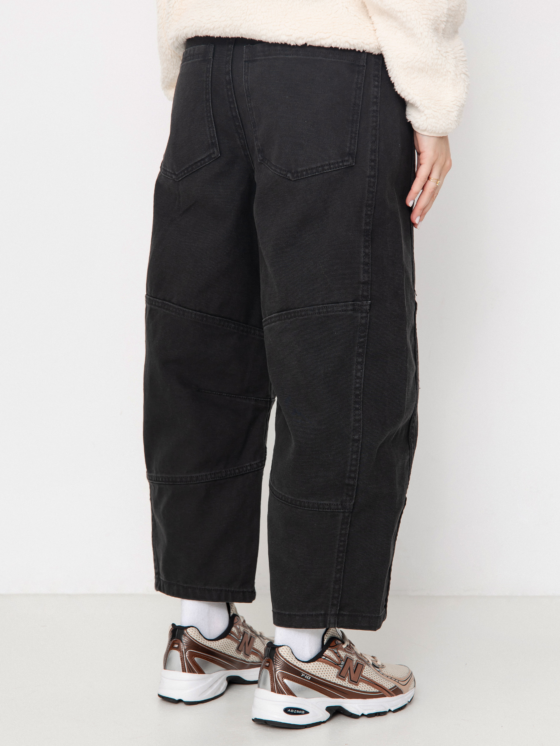 Pantaloni Vans Blaire Cropped Barrel Wmn (black)