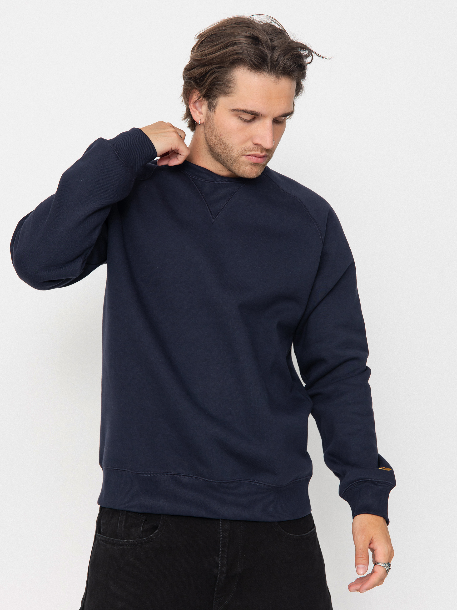 Hanorac Carhartt WIP Chase (dark navy/gold)
