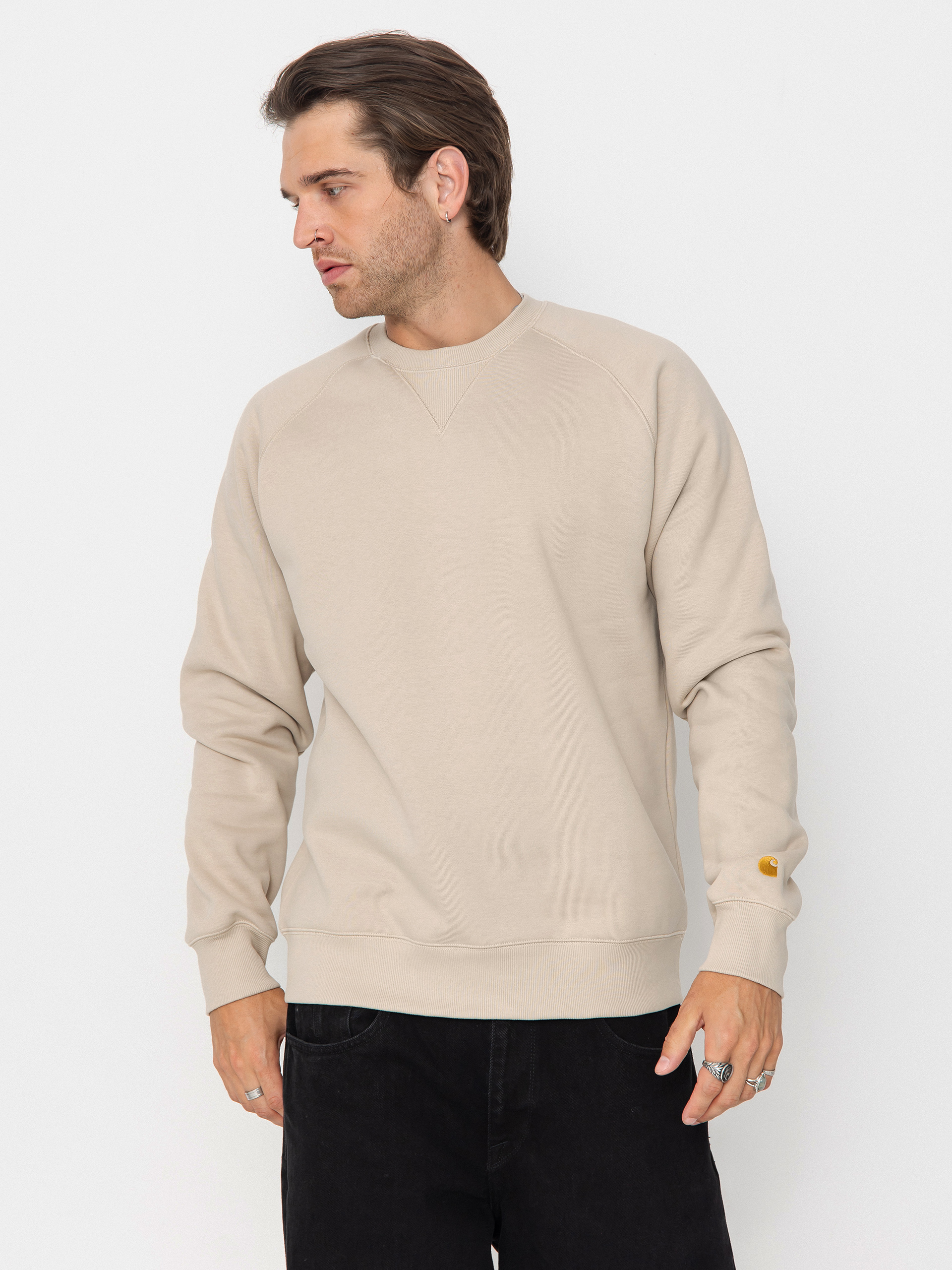 Hanorac Carhartt WIP Chase (fleur de sel/gold)