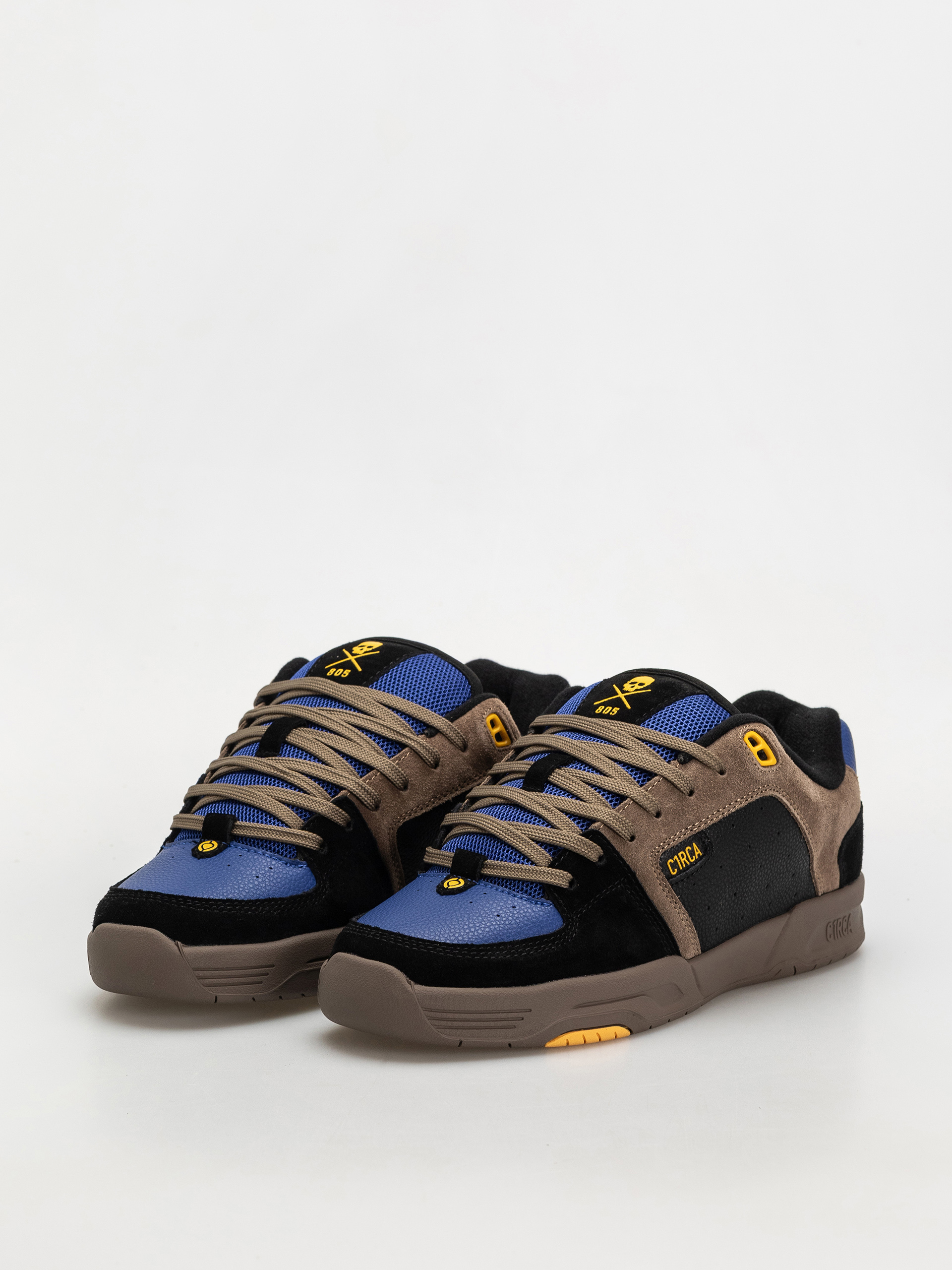 Pantofi Circa 805 (shitake/blue/yellow)