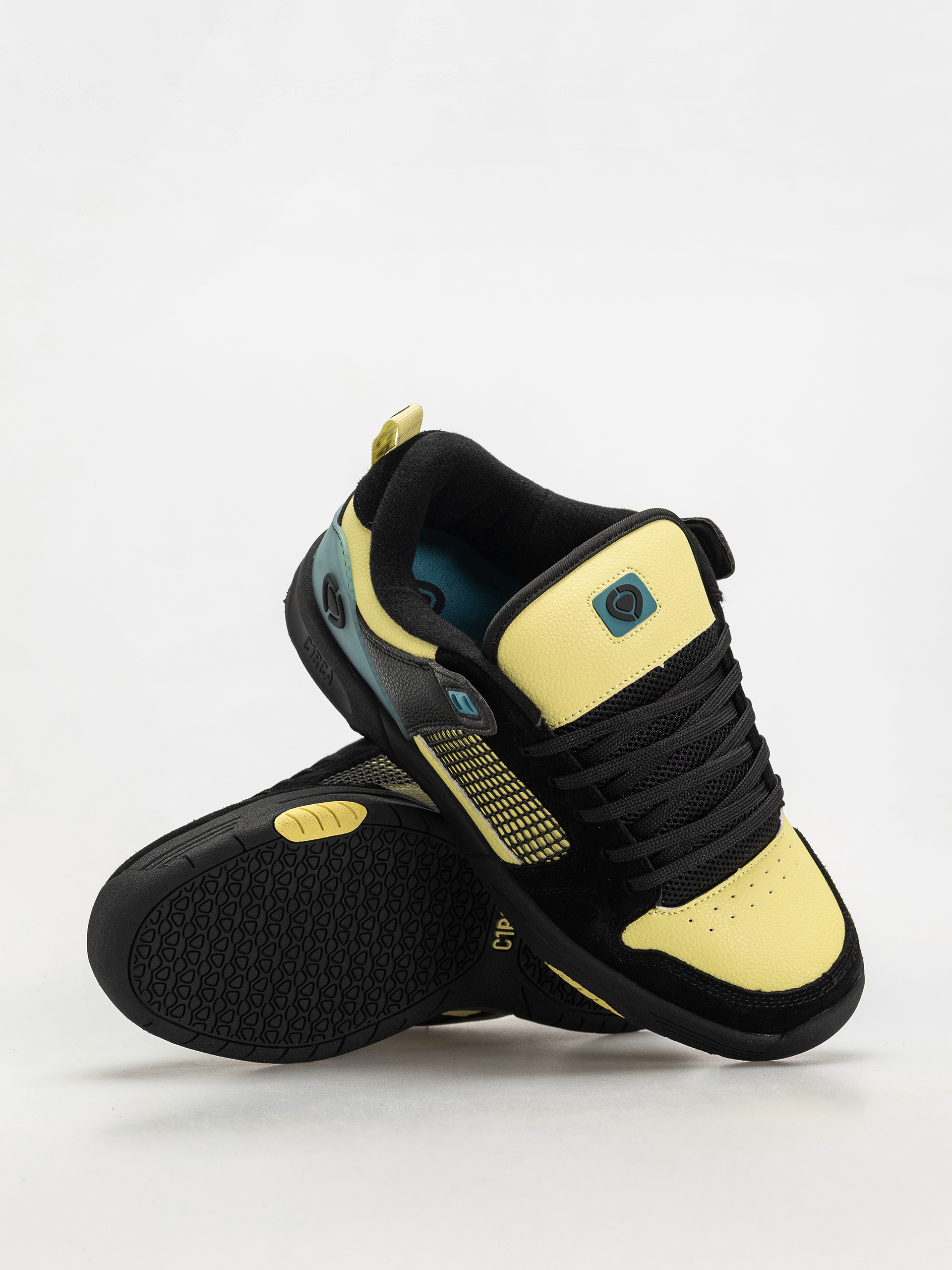 Pantofi Circa Tave Tt (black/teal/canary yellow)