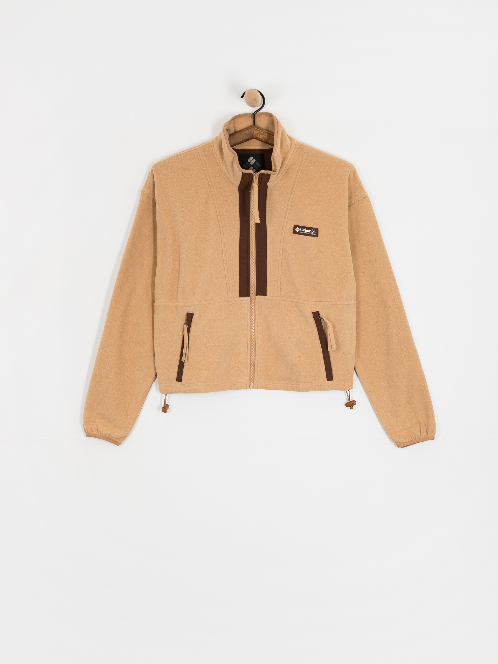 Pentru femei Hanorac din fleece Columbia Backbowl II Full Zip (canoe/tobacco)