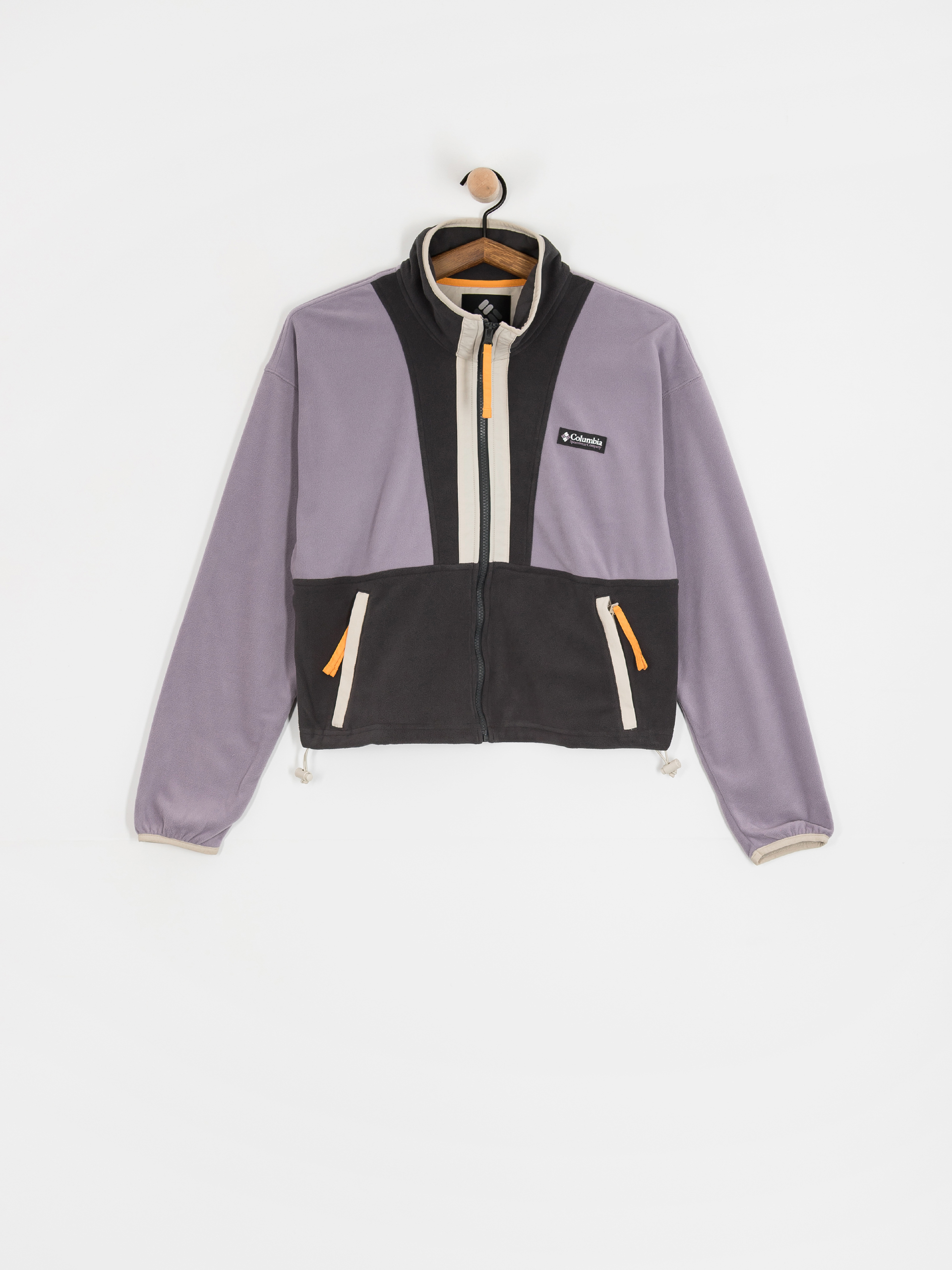 Pentru femei Hanorac din fleece Columbia Backbowl II Full Zip (shale purple/shark/dark stone)