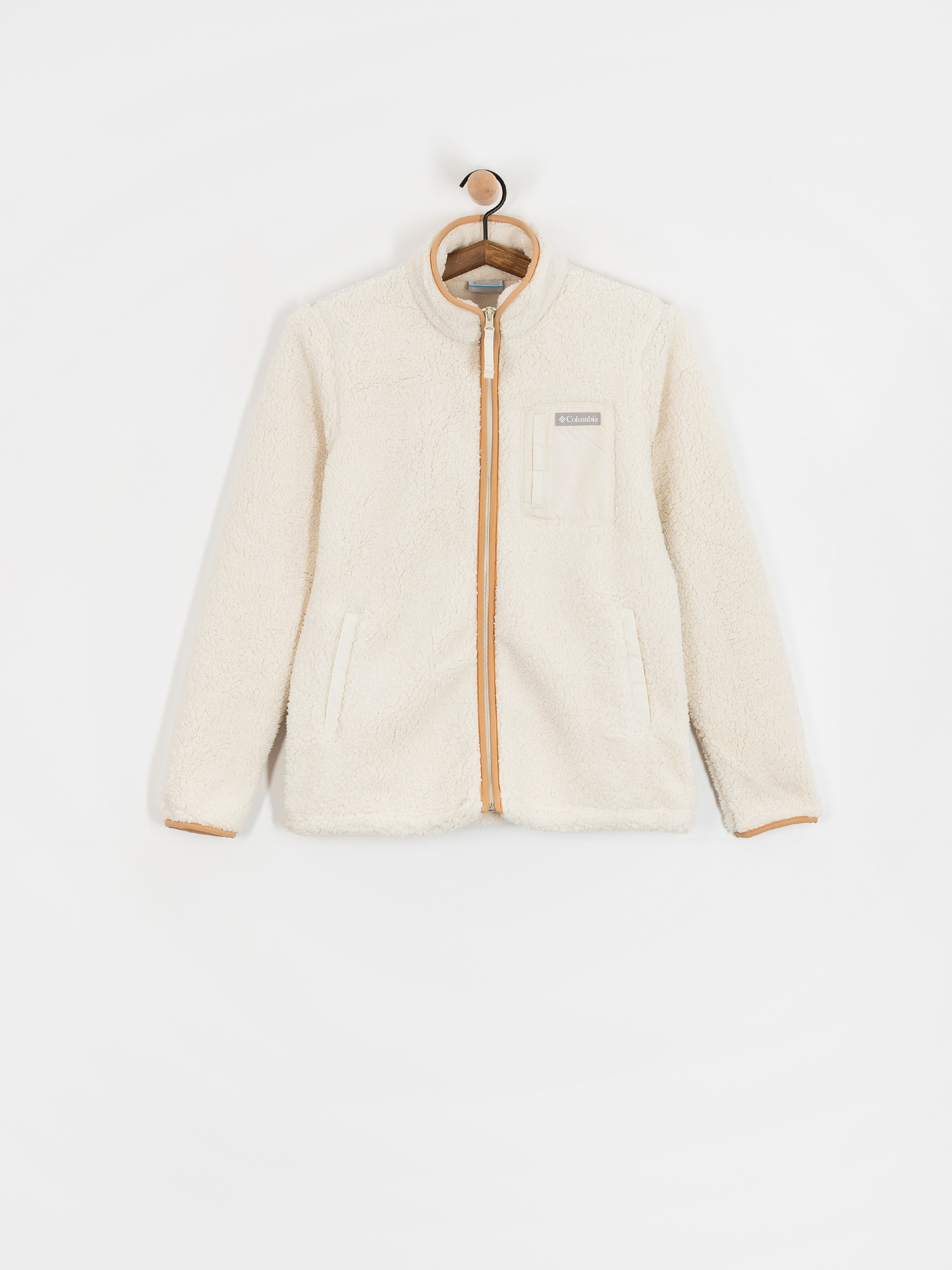 Pentru femei Hanorac din fleece Columbia West Bend Full Zip II (chalk)