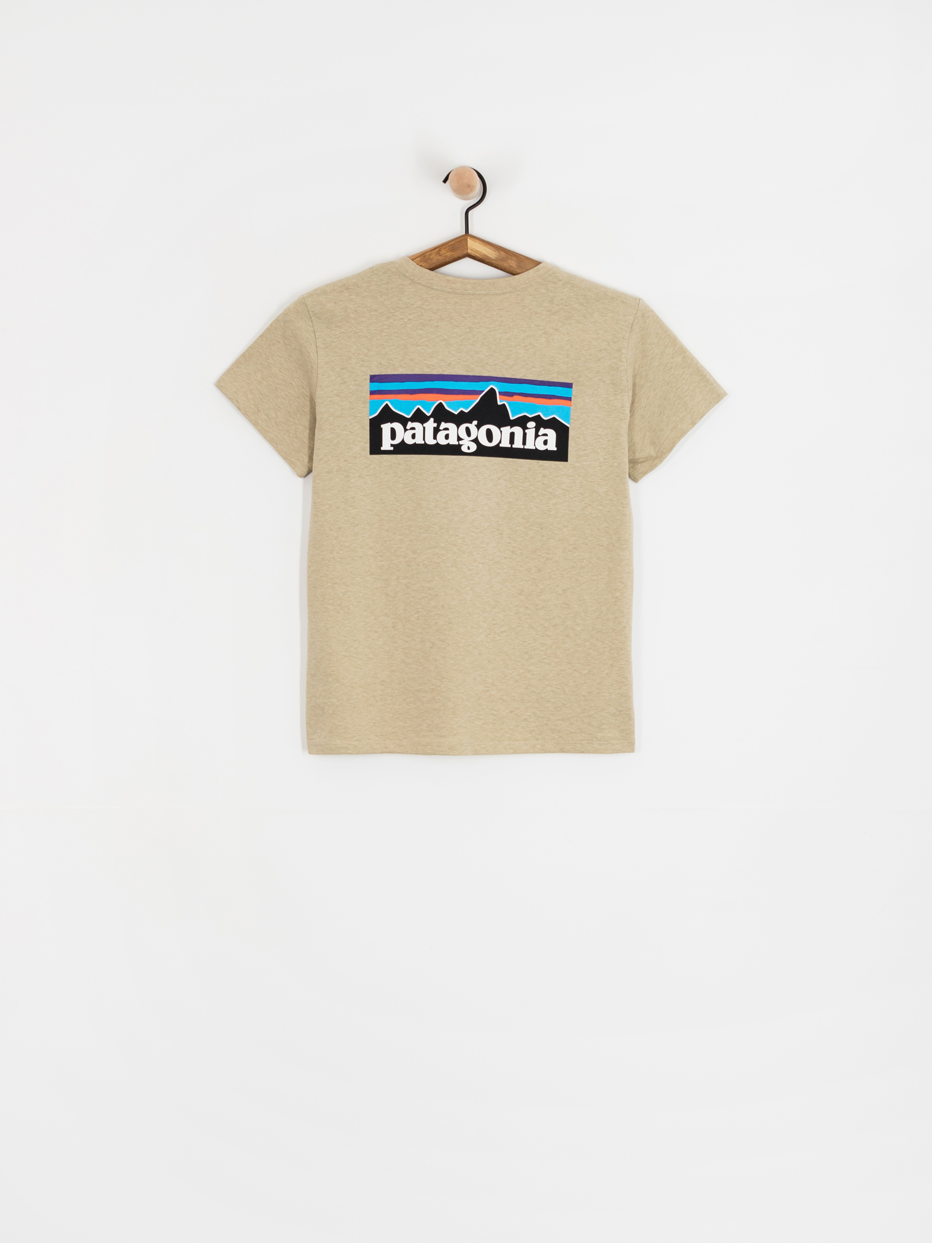 Tricou Patagonia P 6 Logo Responsibili Wmn (pumice)