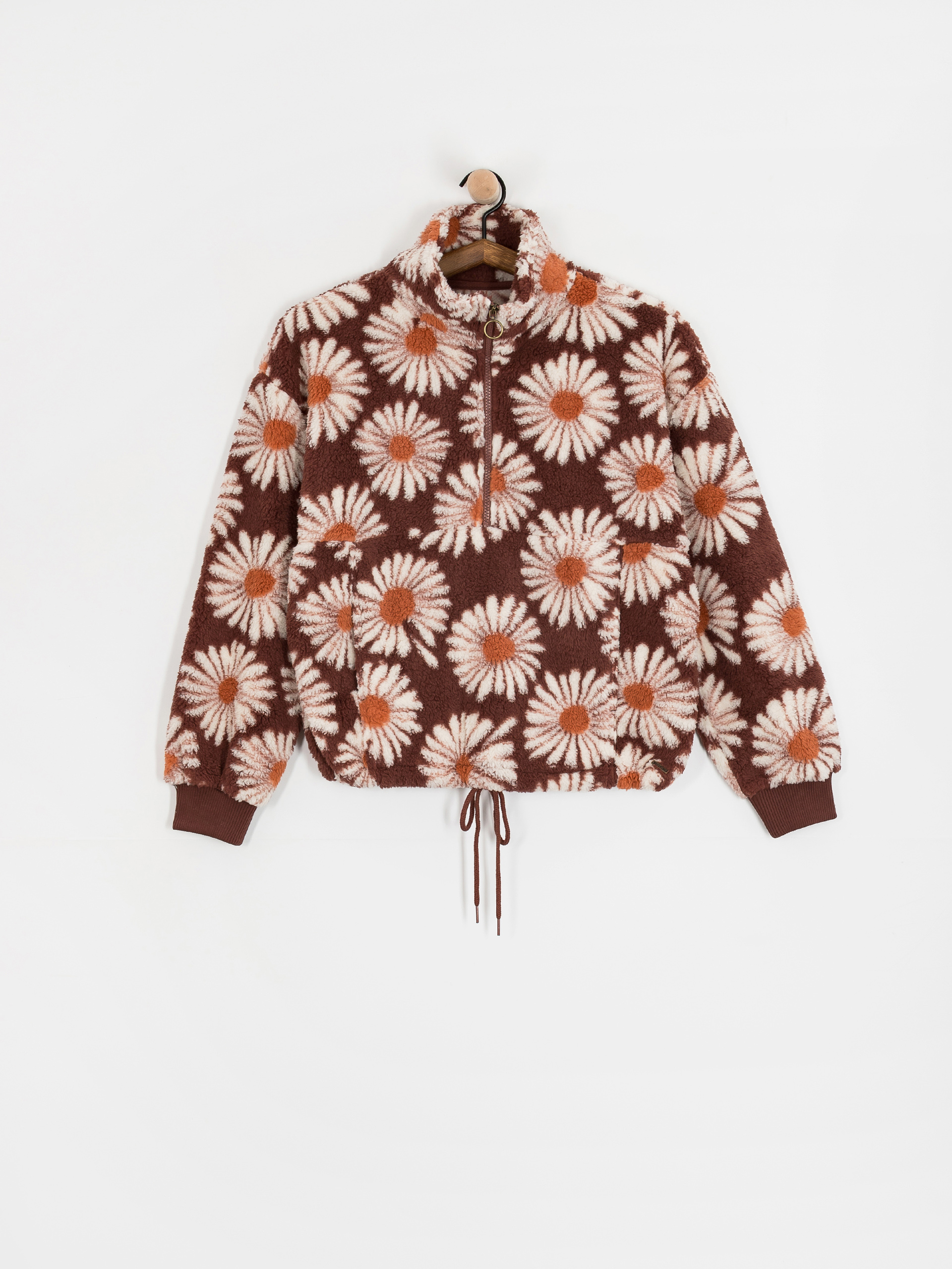 Pentru femei Hanorac din fleece Billabong Time Off (espresso)