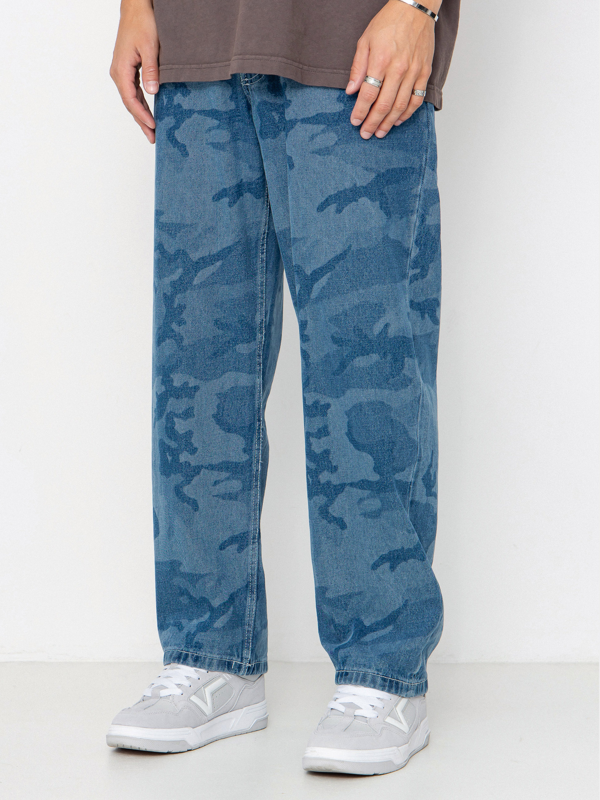 Pantaloni Vans Check 5 Loose Camo Printed Denim