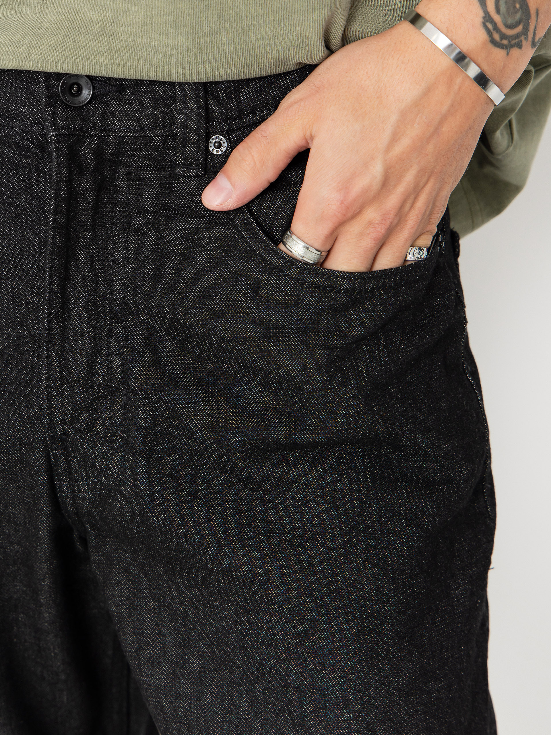 Pantaloni Vans Check 5 Loose Denim (black rinse)