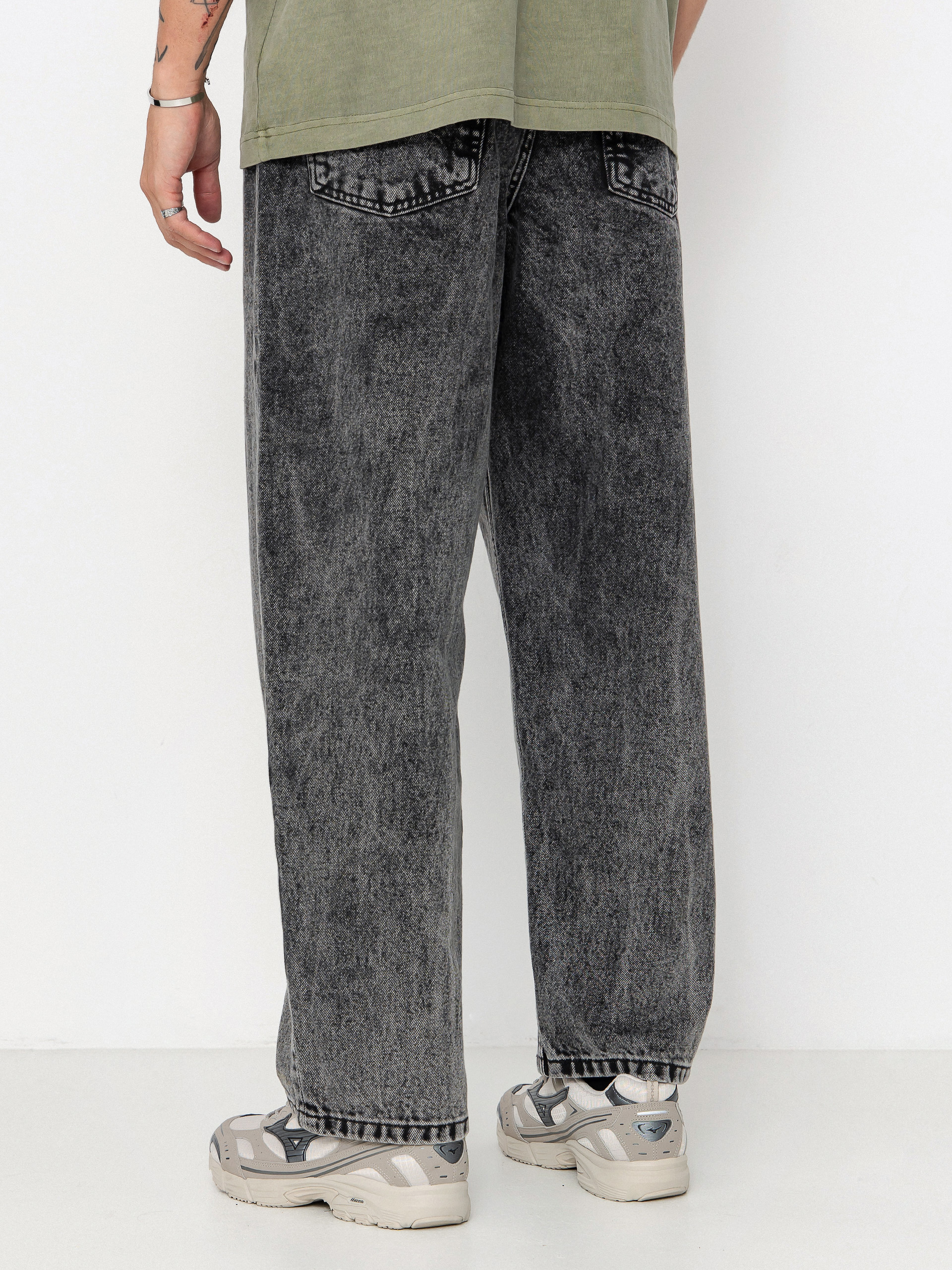 Pantaloni Vans Check 5 Baggy Denim (stonewash black)