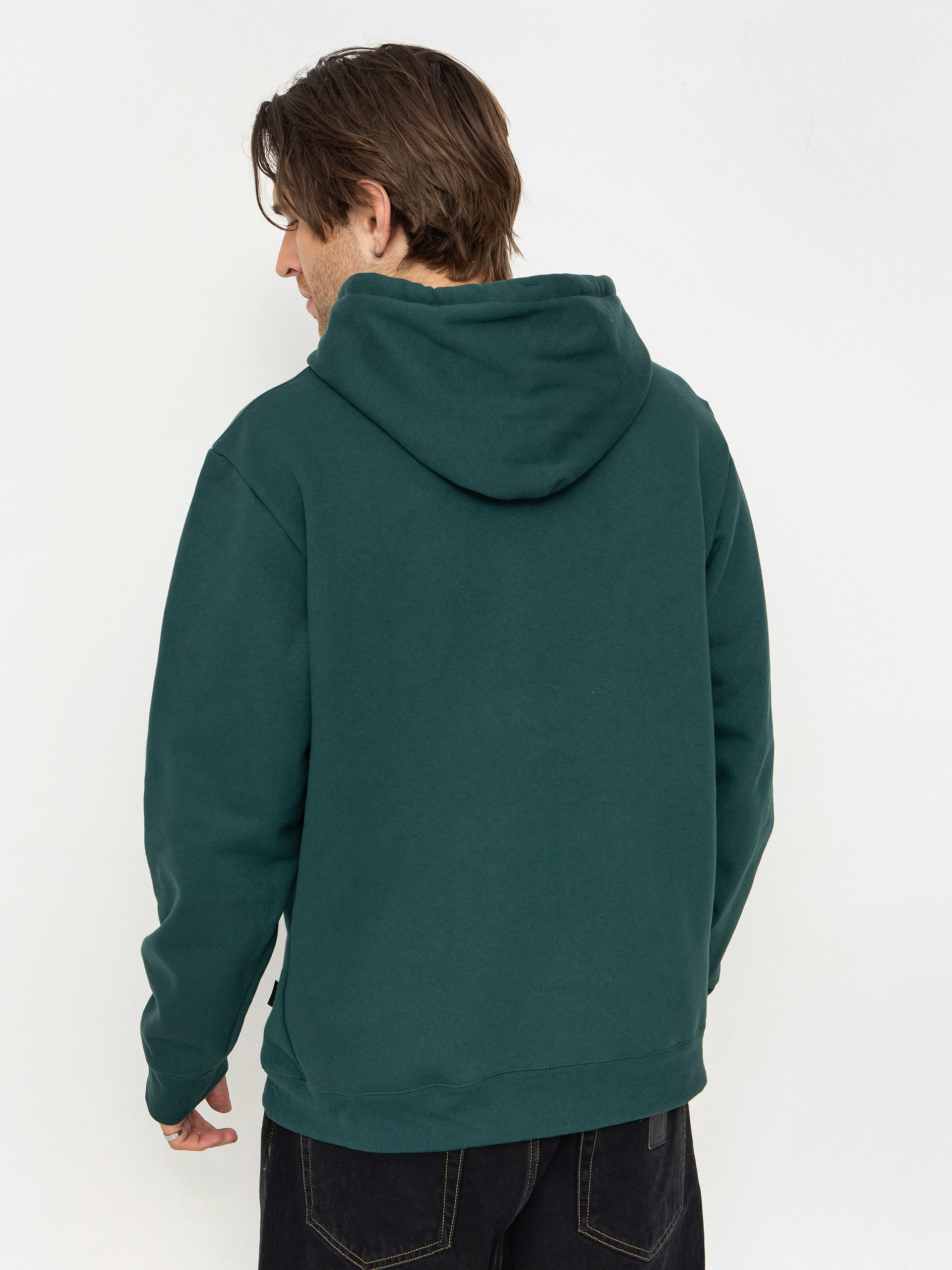 Hanorac cu glugă Patagonia P 6 Logo Uprisal HD (cascade green)