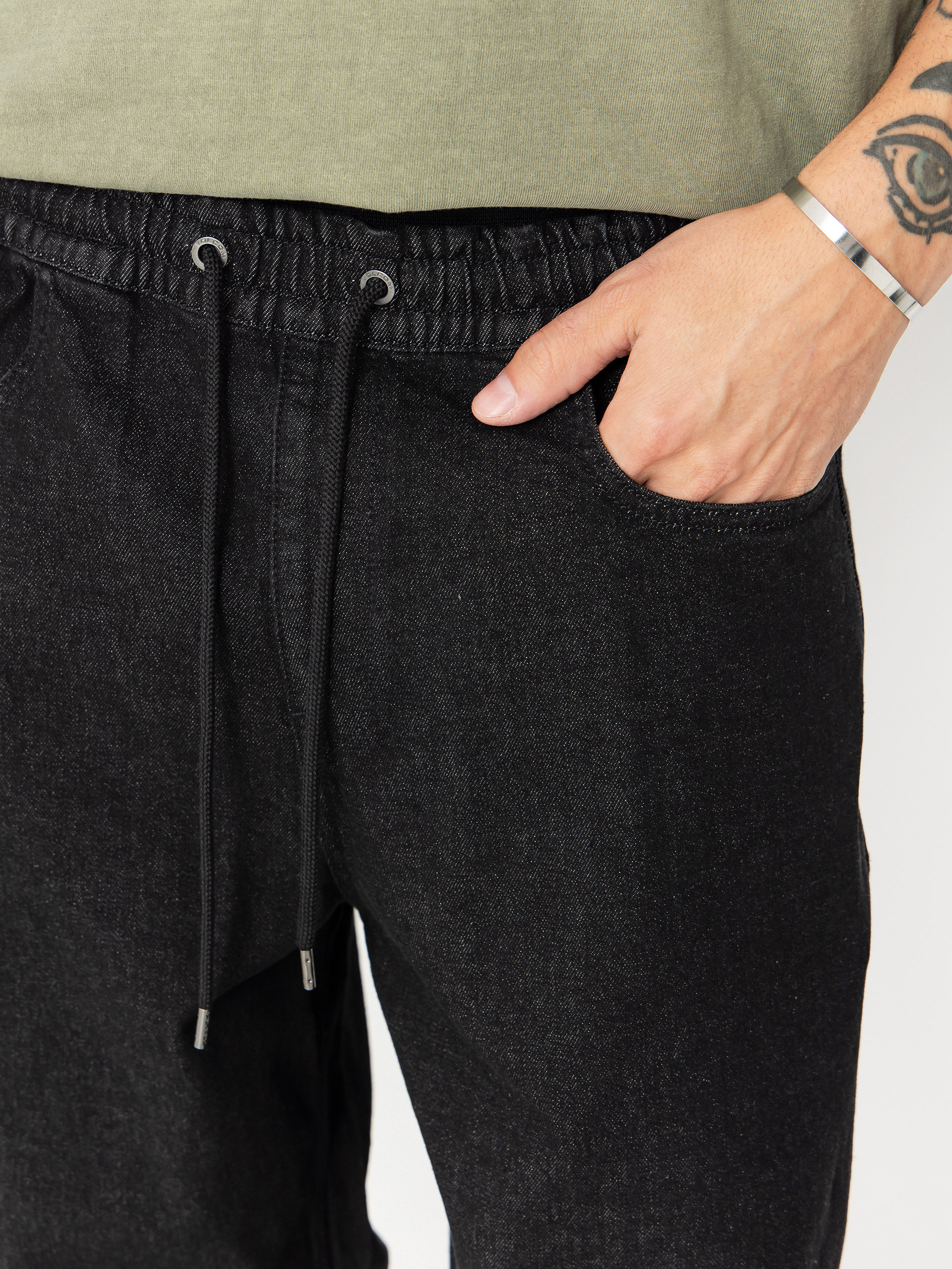 Pantaloni Volcom Freazy Loose Ew Denim (black wash)