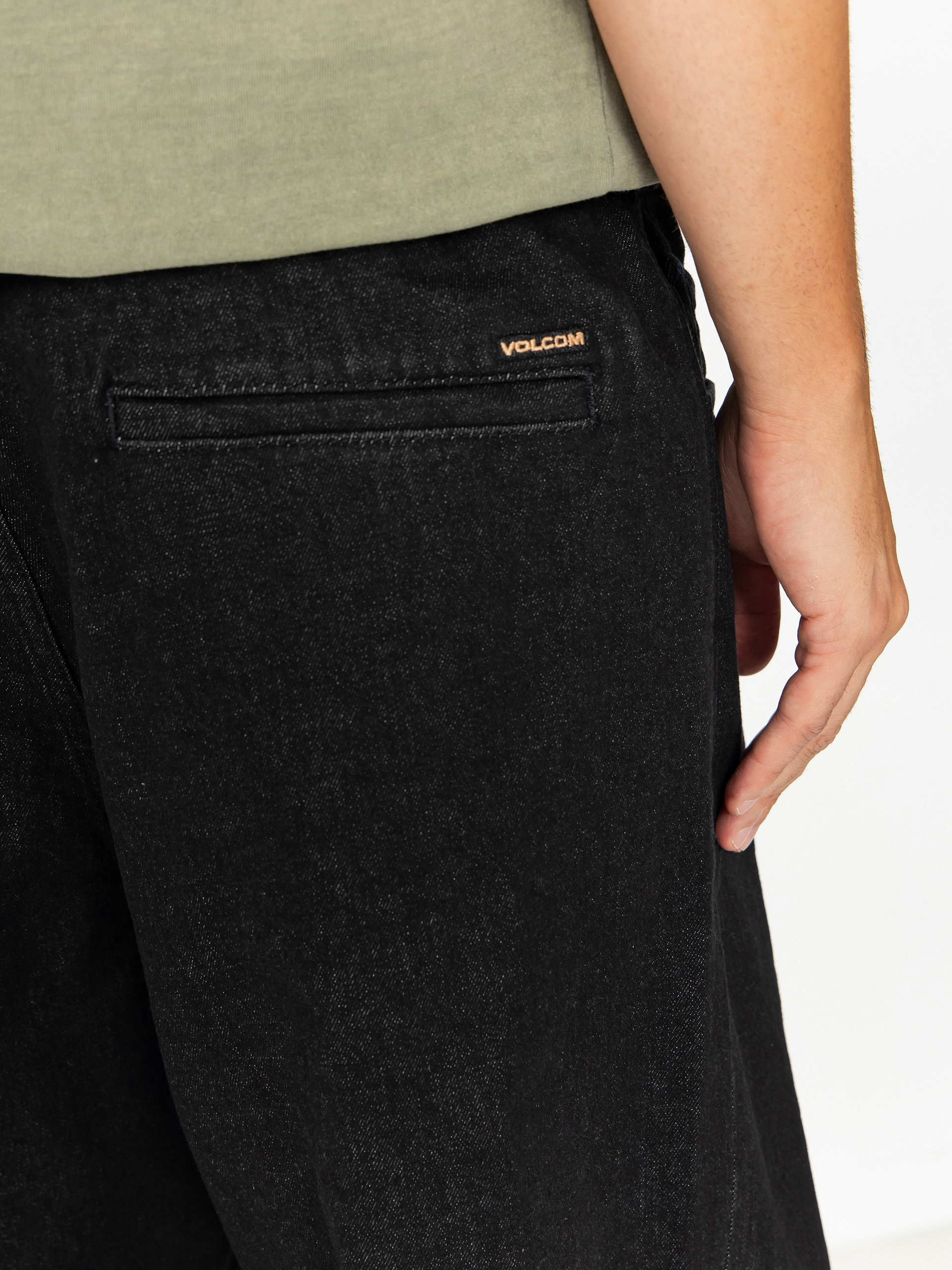 Pantaloni Volcom Freazy Loose Ew Denim (black wash)