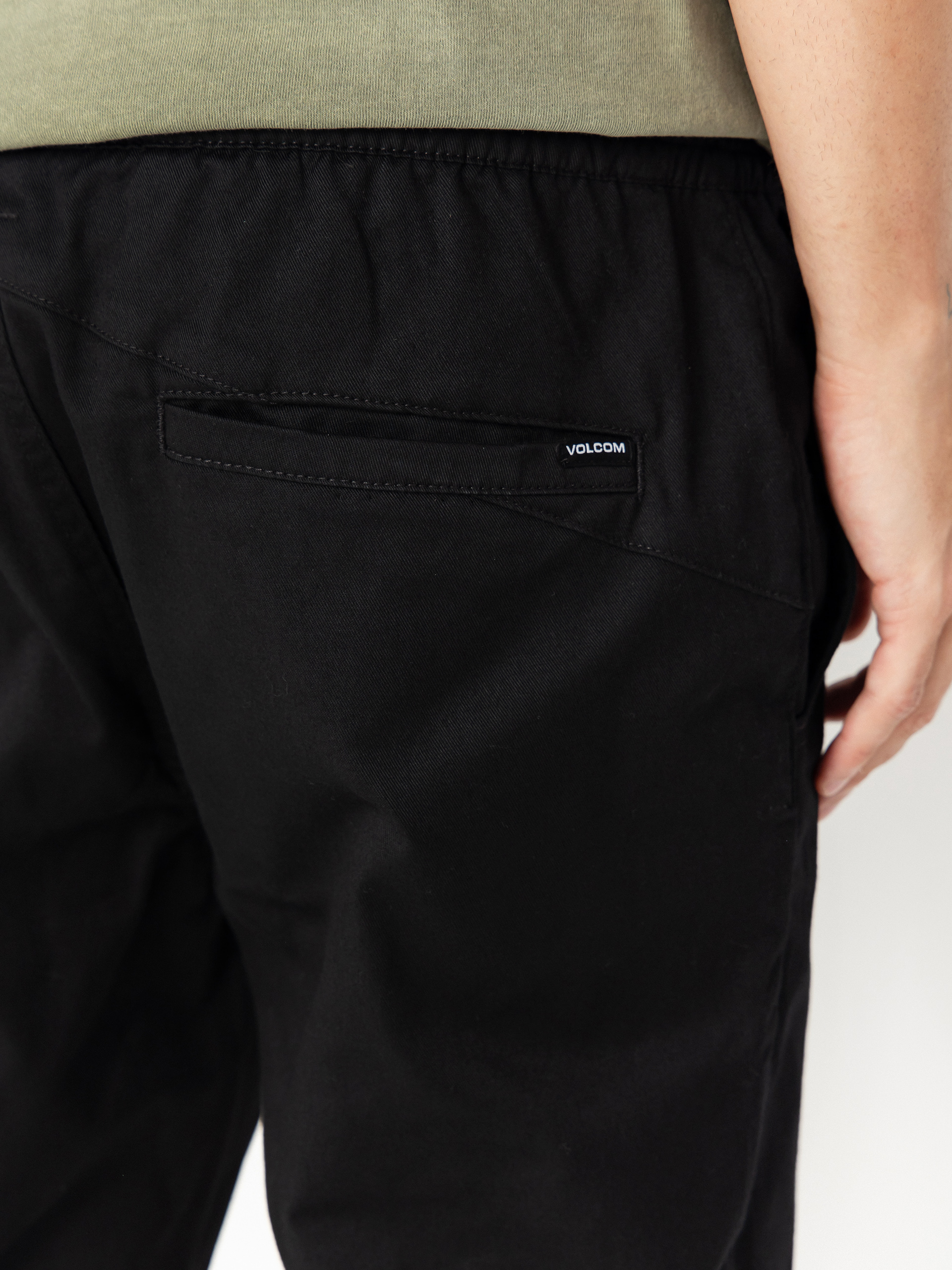 Pantaloni Volcom Frickin Slim Jogger (black)