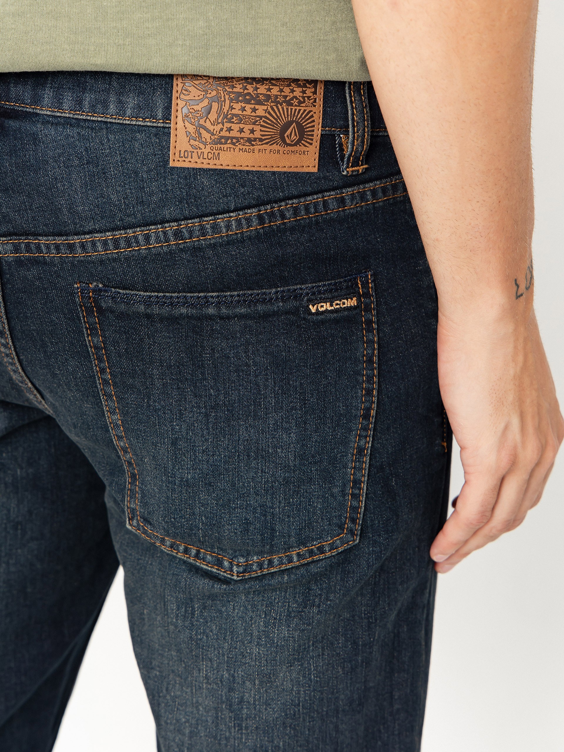 Pantaloni Volcom Vorta Denim (new vintage blue)