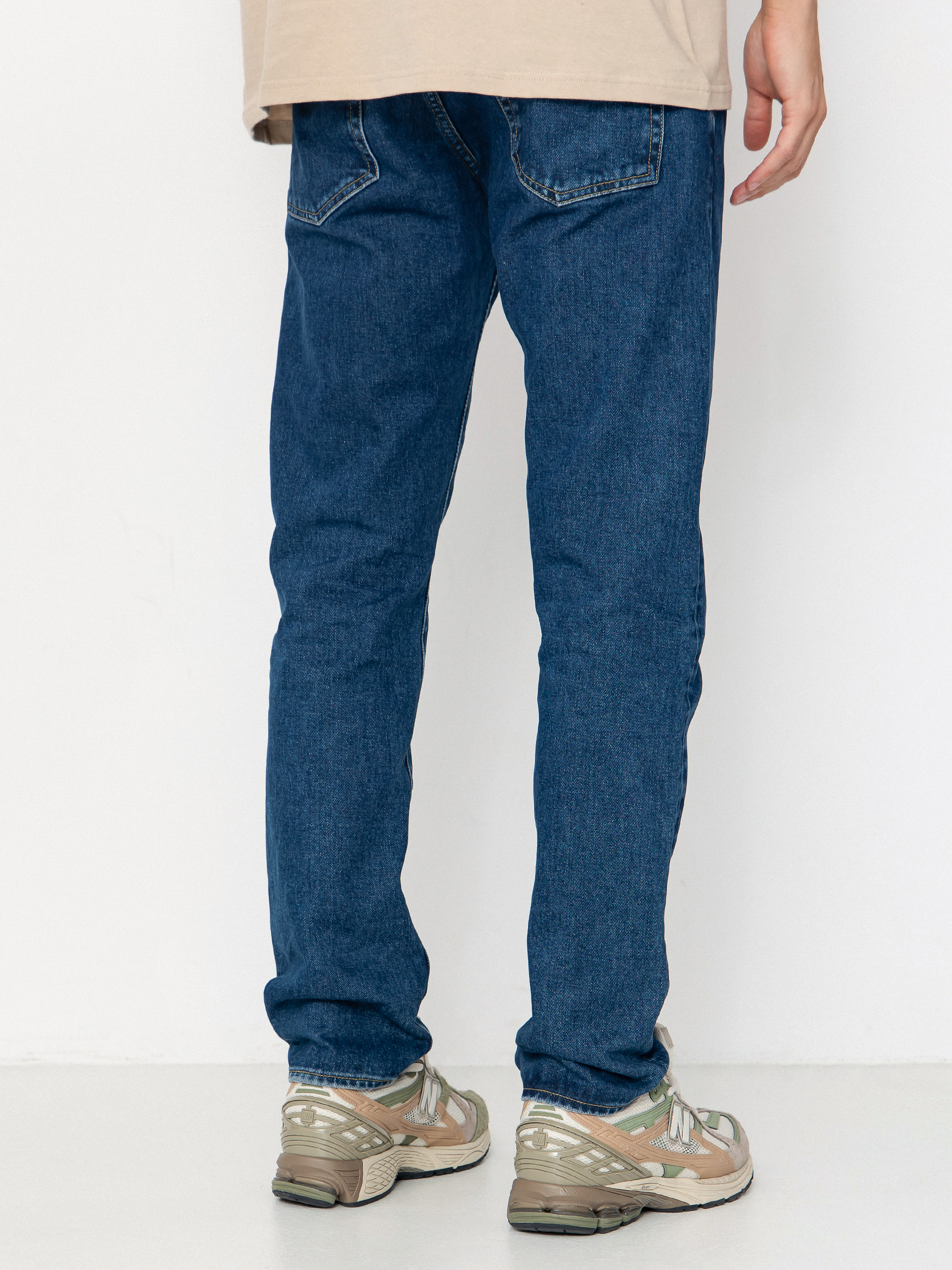 Pantaloni Carhartt WIP Klondike (blue/stone washed)