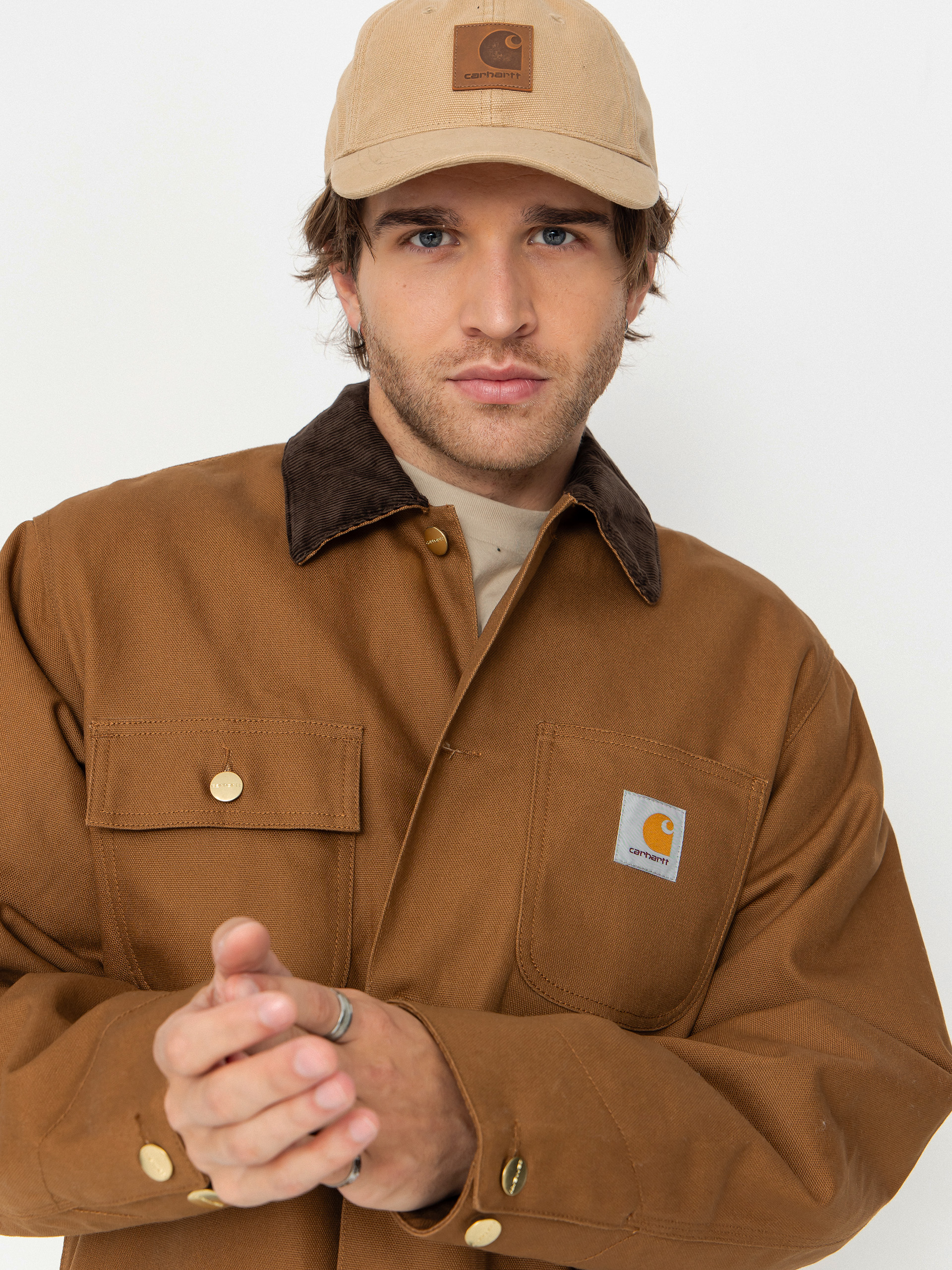 Geacă Carhartt WIP Michigan Coat (hamilton brown/tobacco/rigid)