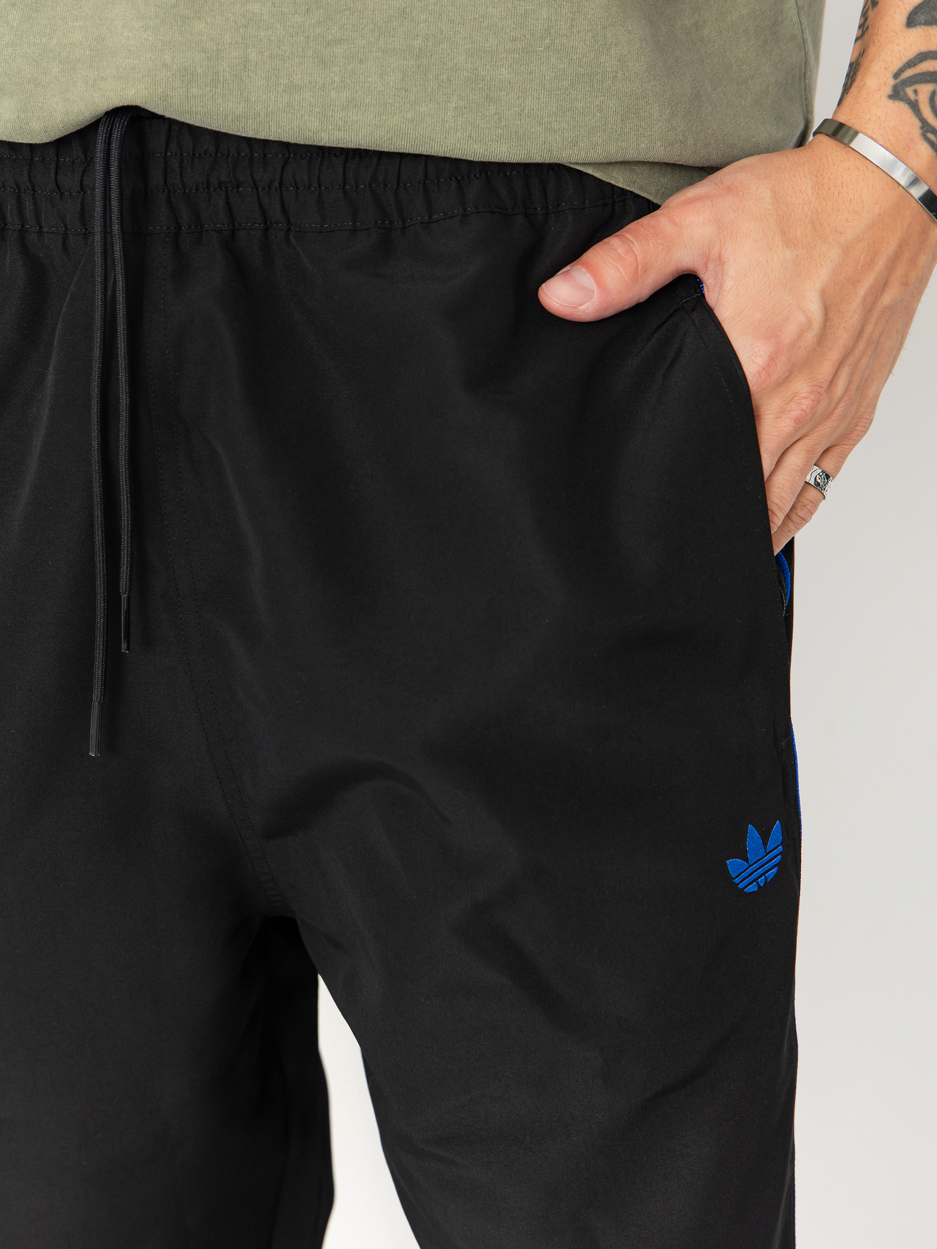Pantaloni adidas Pre Gazelle (black/white/royblu)