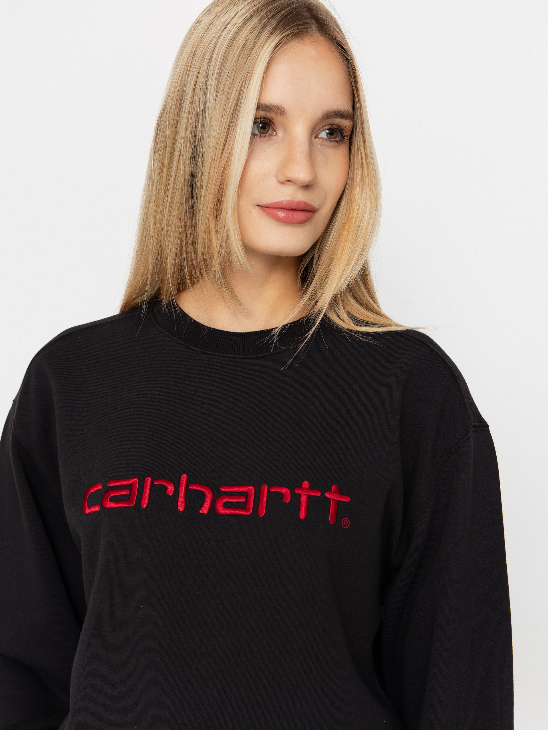 Hanorac Carhartt WIP Carhartt Wmn (black/scarlet)