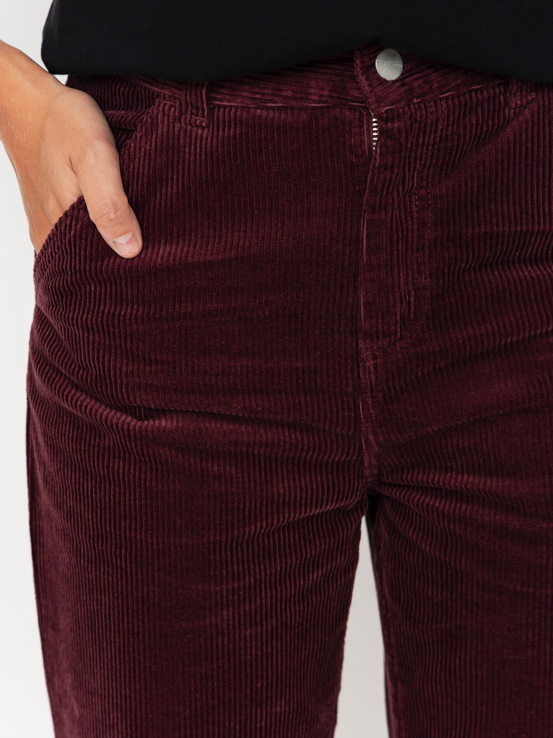 Pantaloni Carhartt WIP Simple Wmn (rondo/rinsed)