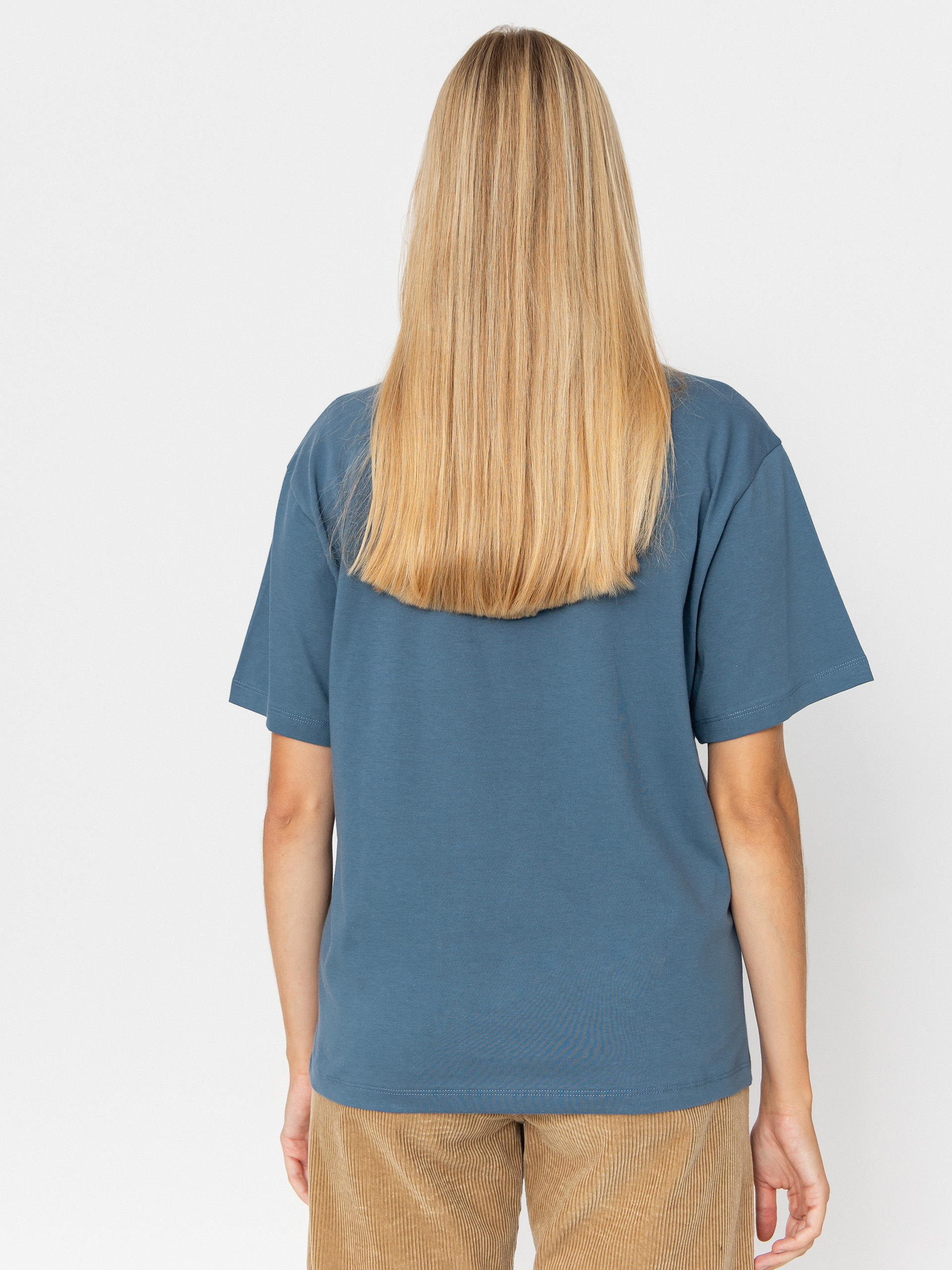 Tricou Carhartt WIP Chase Wmn (angelite/gold)