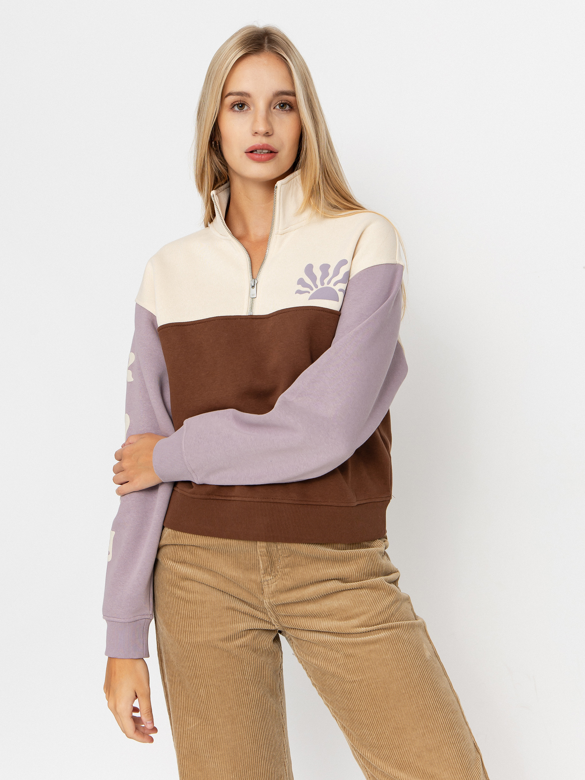 Hanorac Roxy View Point Block Wmn (tiramisu)