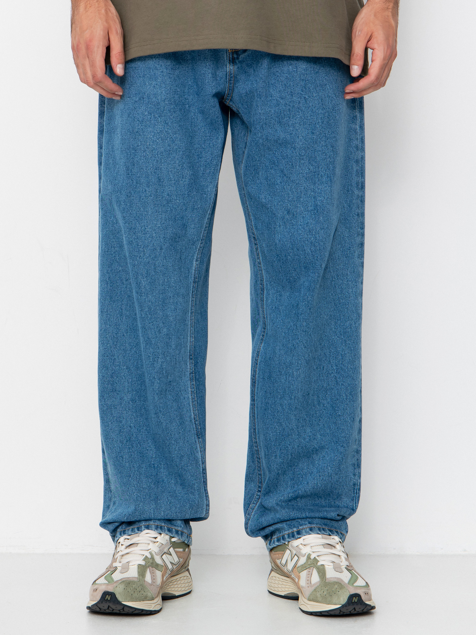 Pantaloni OBEY Hardwork Denim (light indigo)