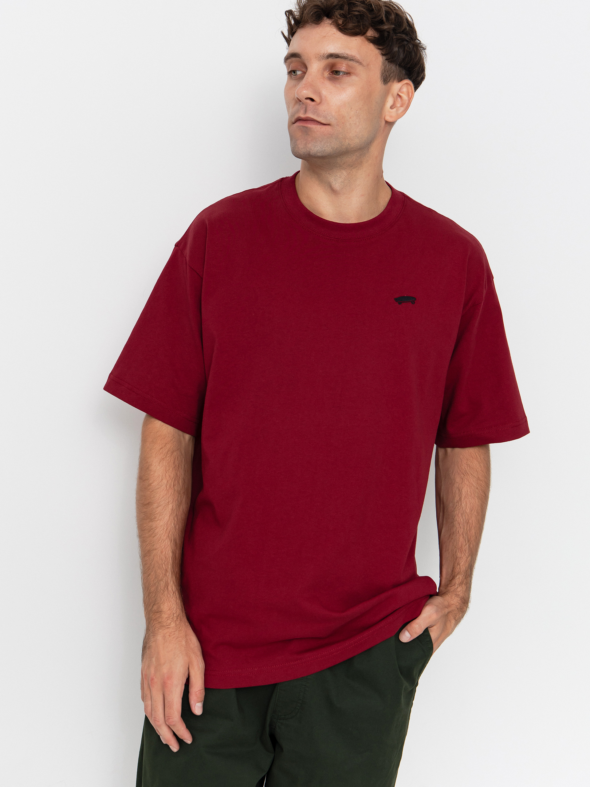 Tricou Vans Salton Loose (bordeaux)