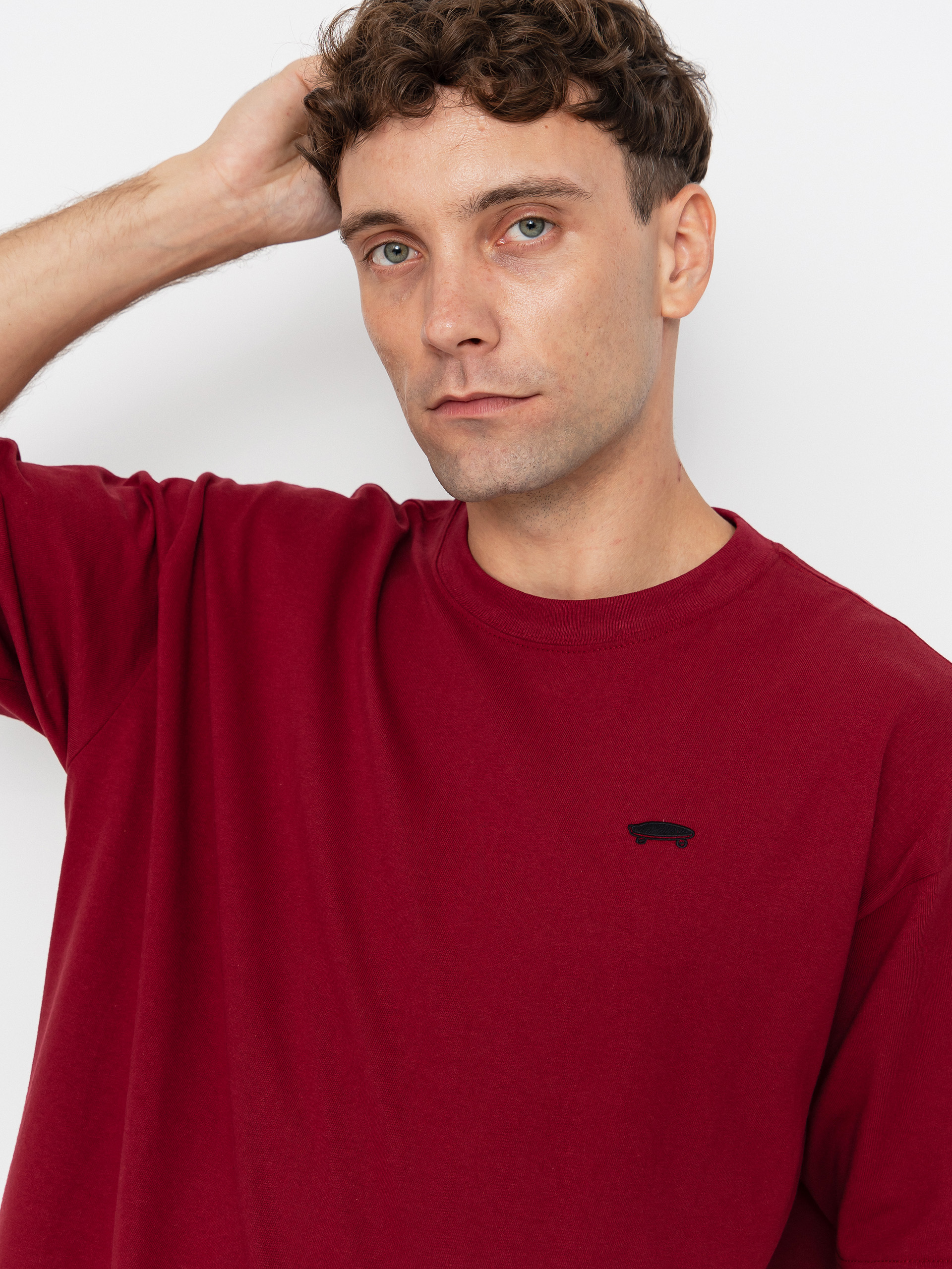 Tricou Vans Salton Loose (bordeaux)