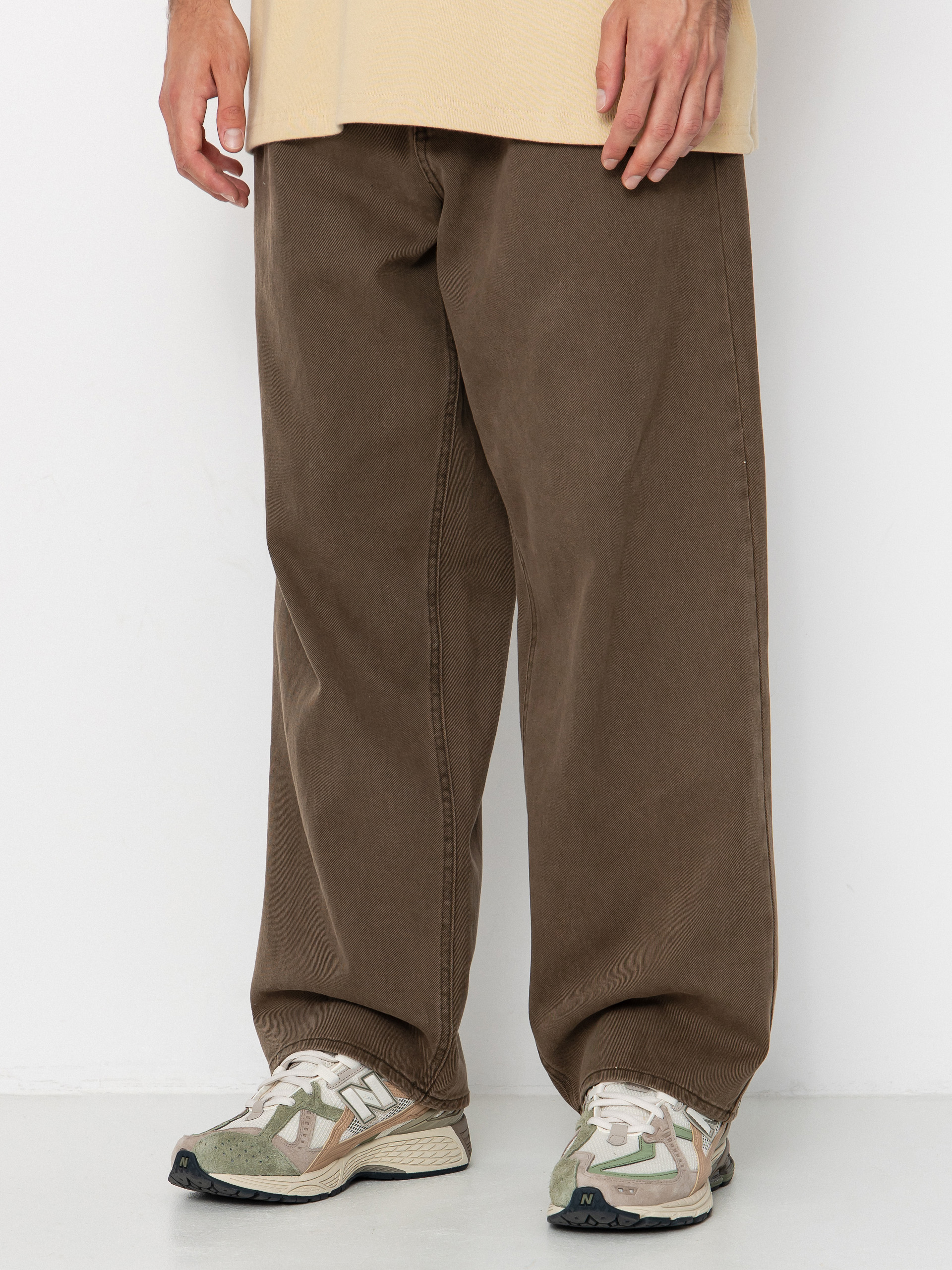 Pantaloni OBEY Bigwig Baggy Denim (wren faded wash)