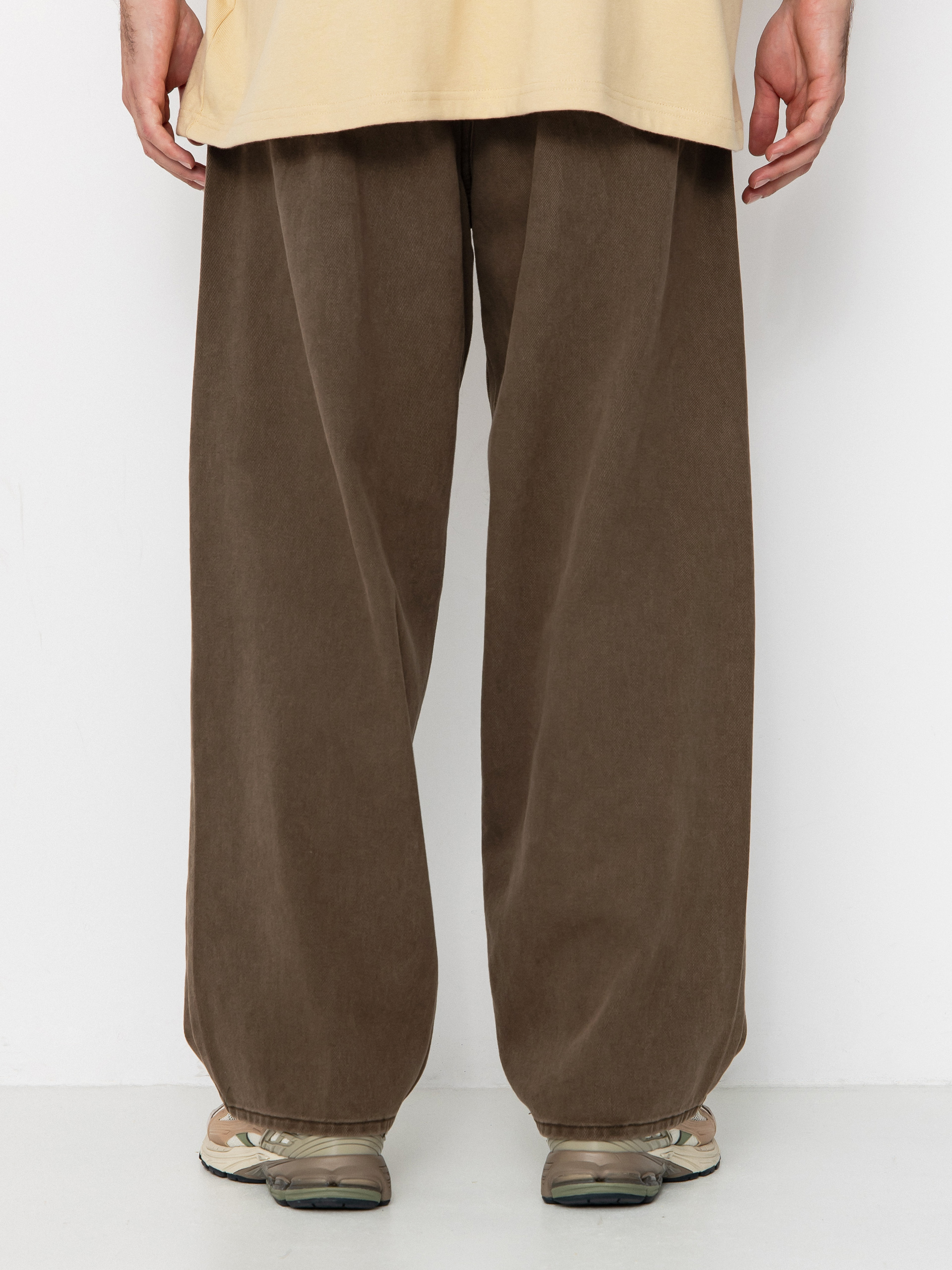 Pantaloni OBEY Bigwig Baggy Denim (wren faded wash)