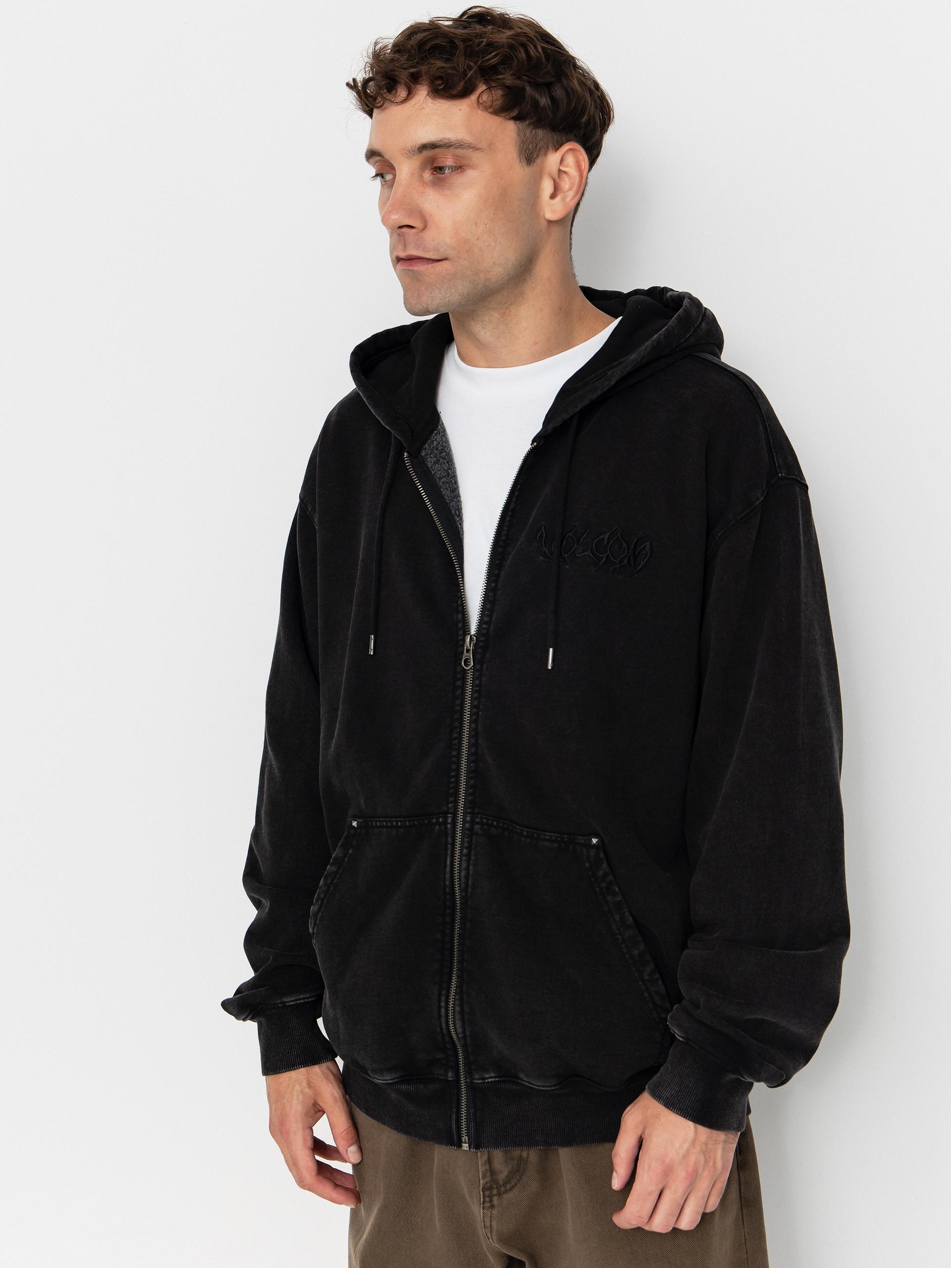 Hanorac Volcom Studder Zip (black)