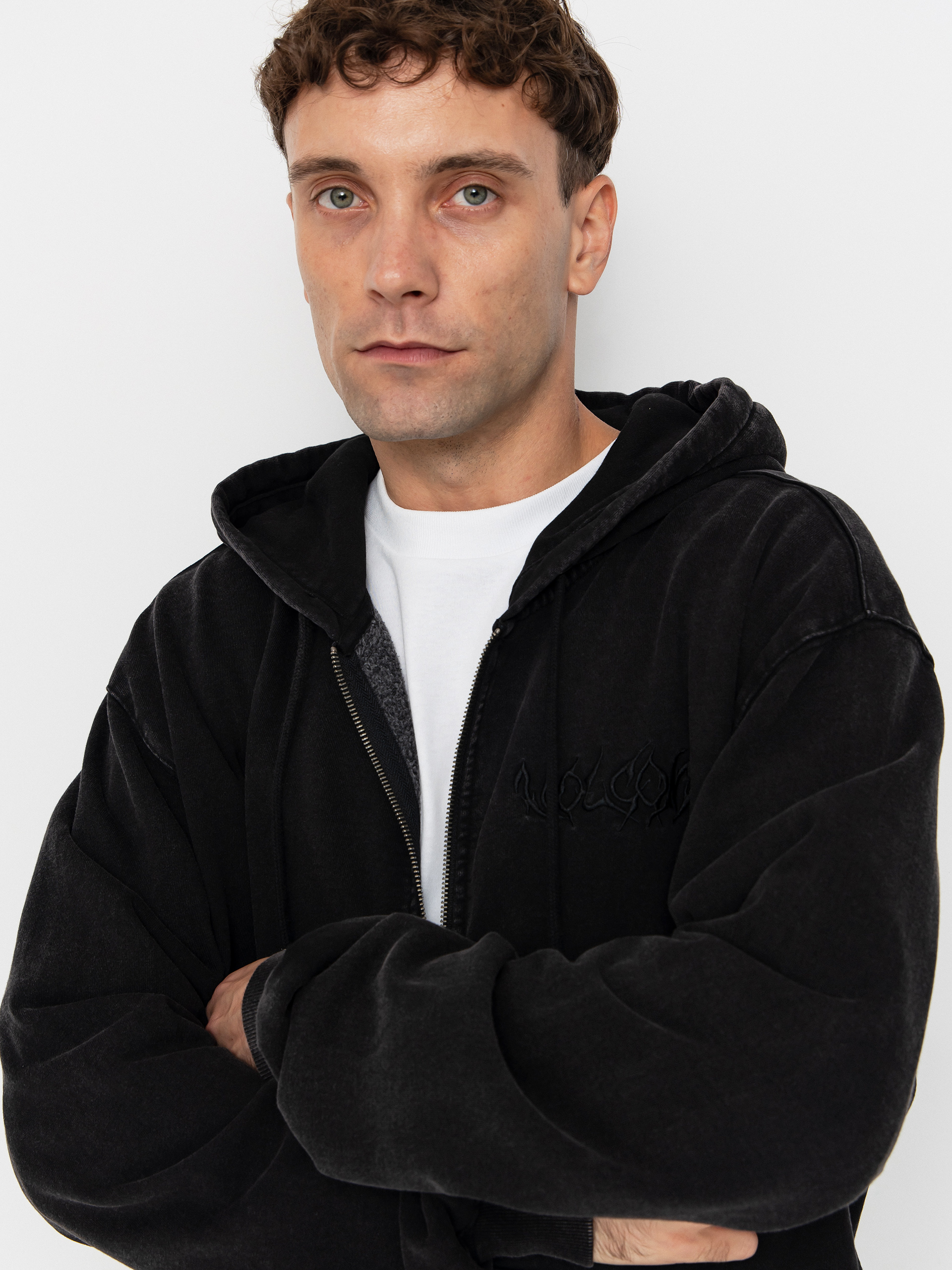 Hanorac Volcom Studder Zip (black)