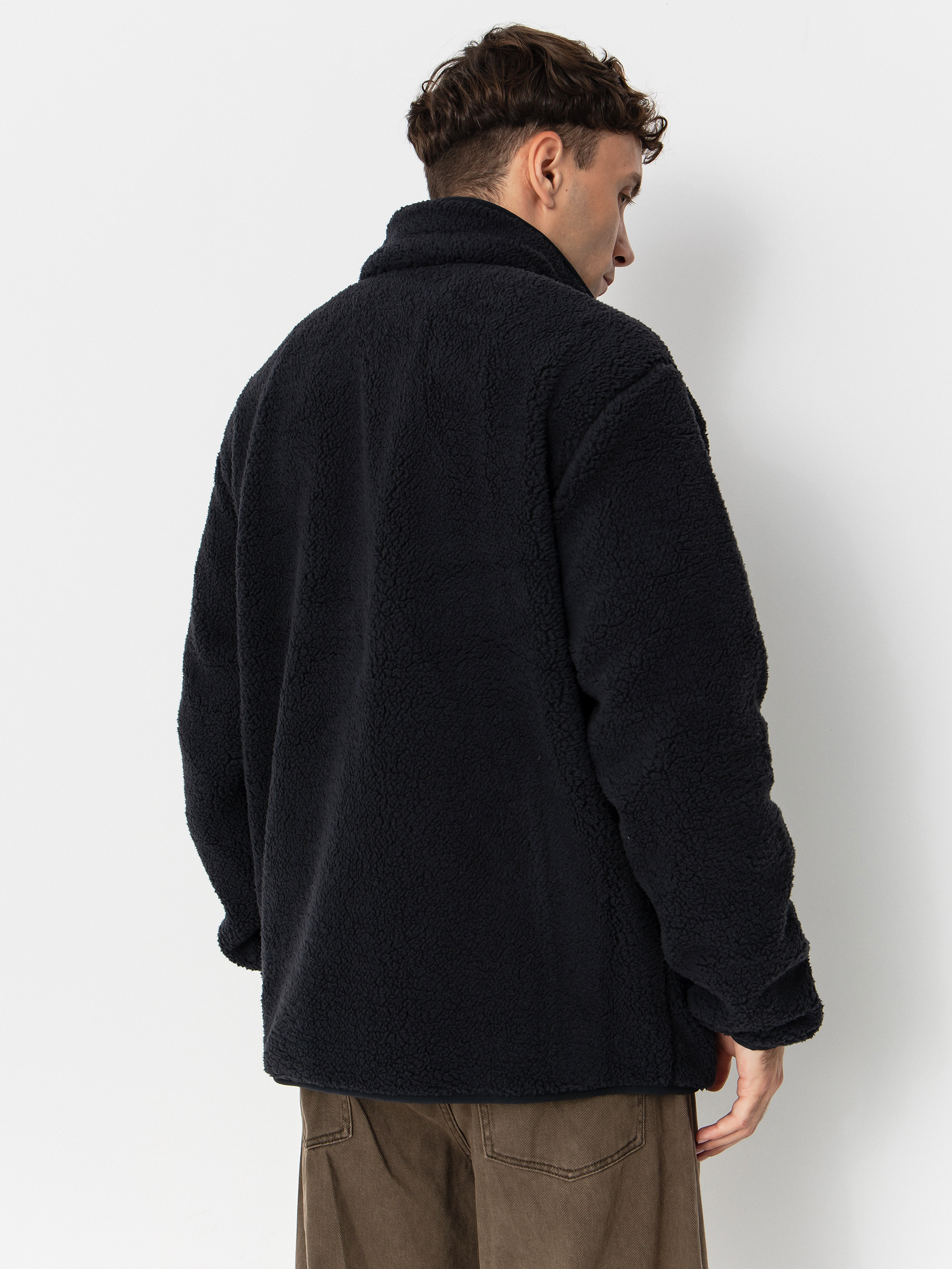 Pentru bărbați Hanorac din fleece Columbia Rugged Ridge High Pile Full Zip (black)