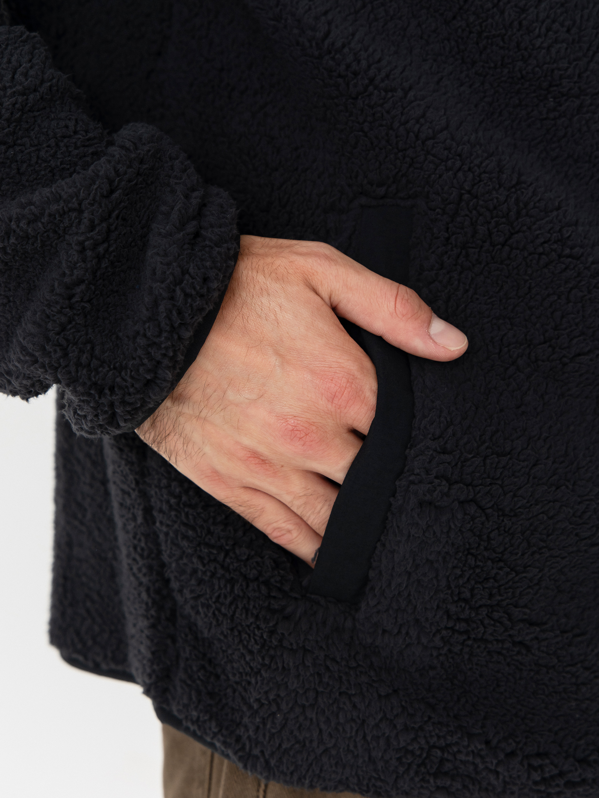 Pentru bărbați Hanorac din fleece Columbia Rugged Ridge High Pile Full Zip (black)