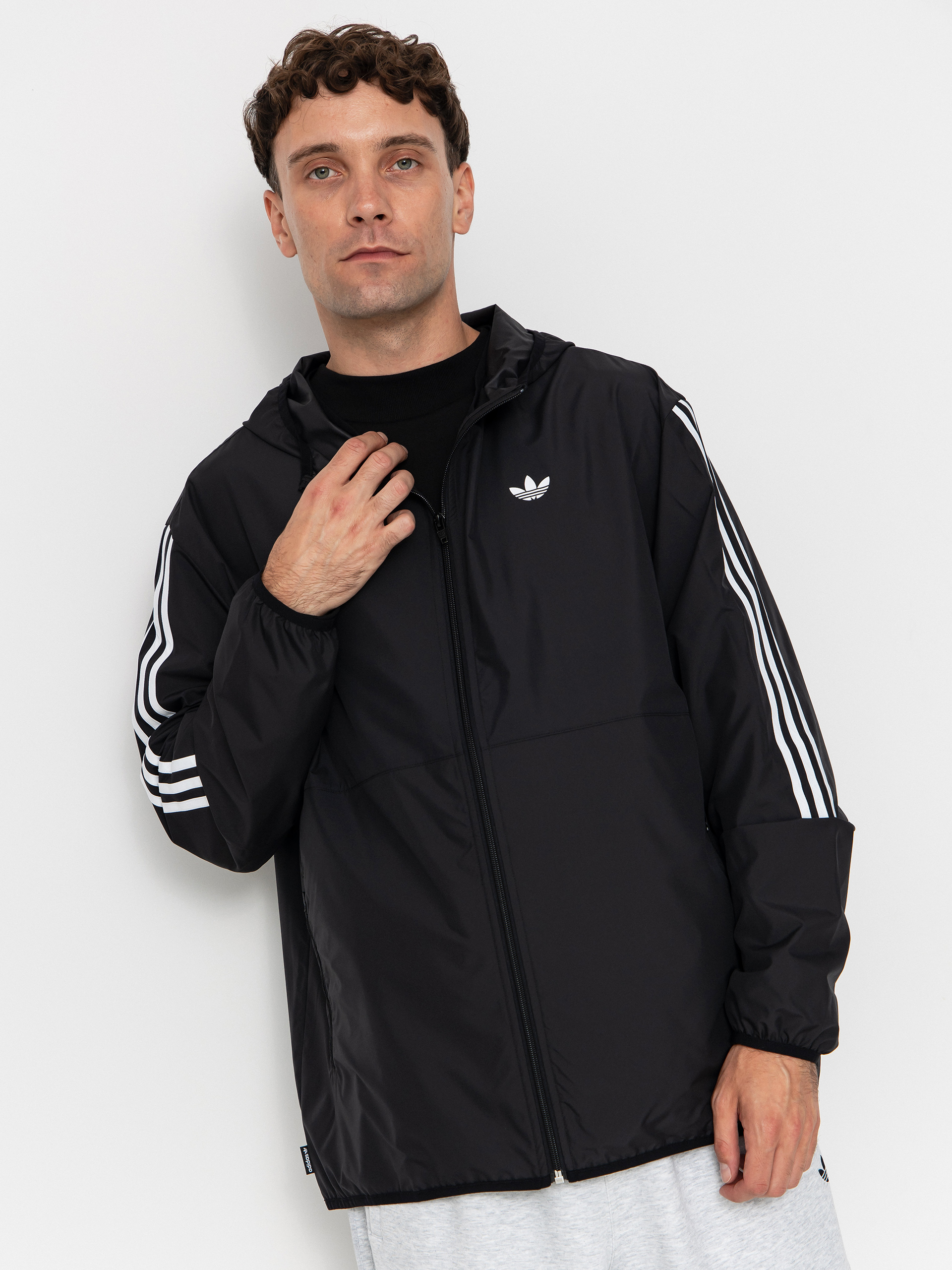 Geacu0103 adidas Windbreaker (black/white)
