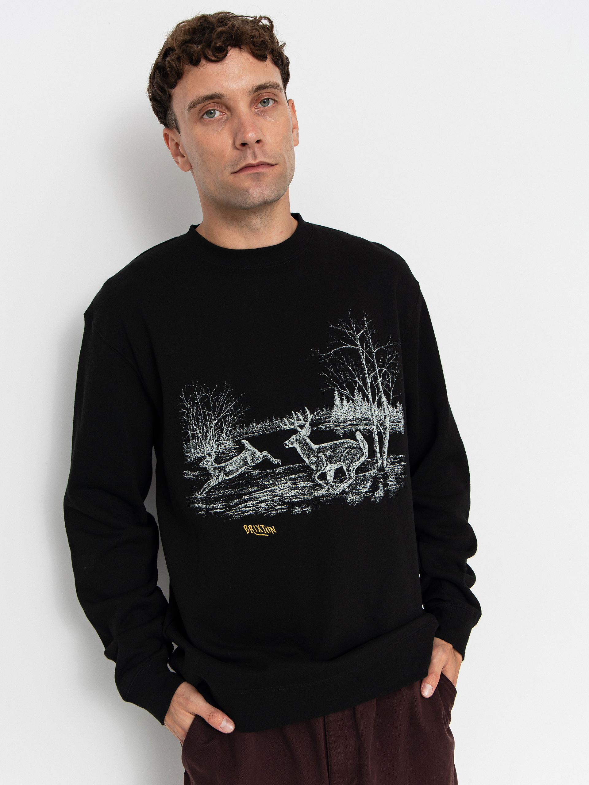 Hanorac Brixton Gallop Crew (black)