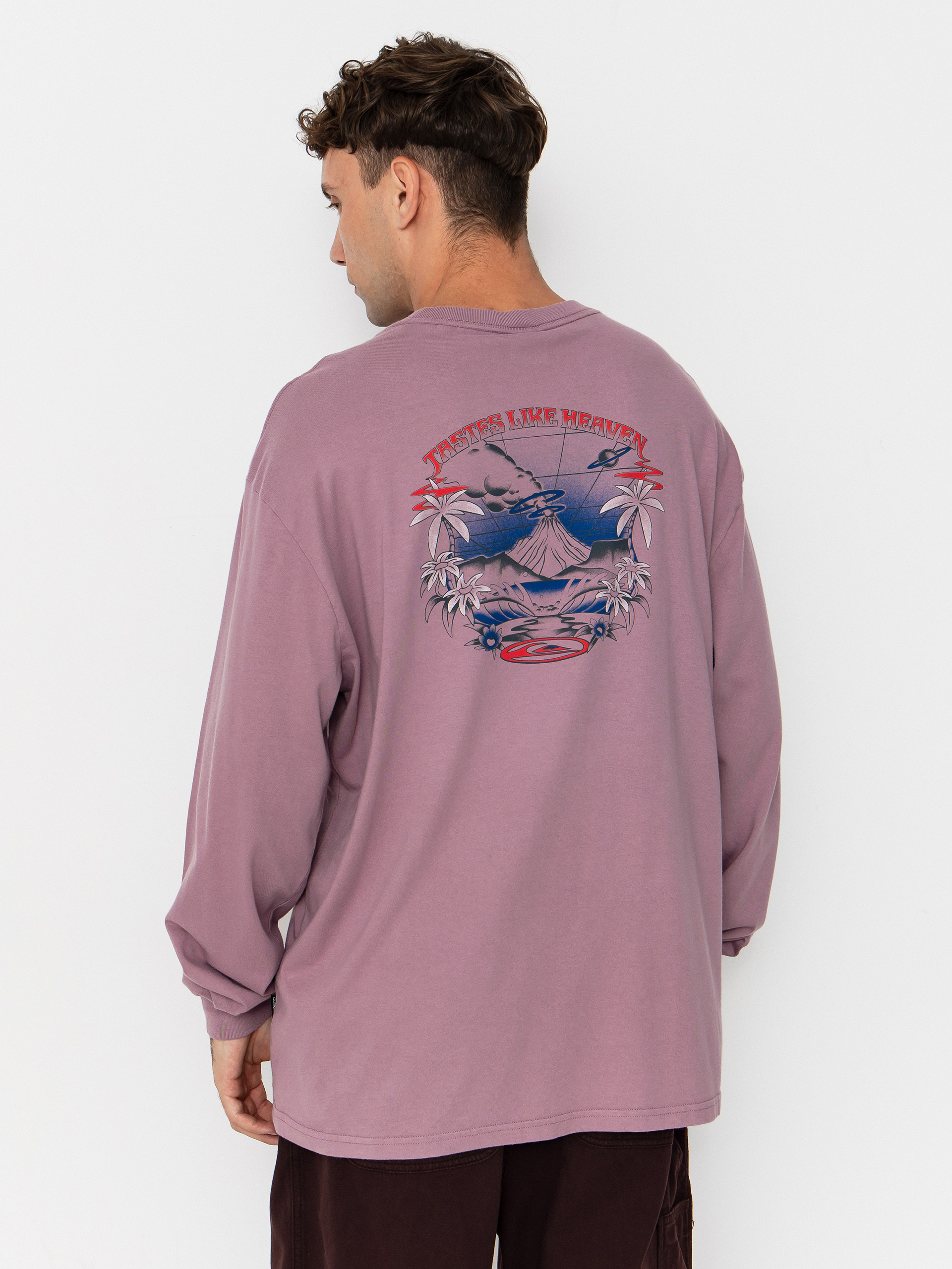 Longsleeve Quiksilver Hw Hollow Coves (elderberry)