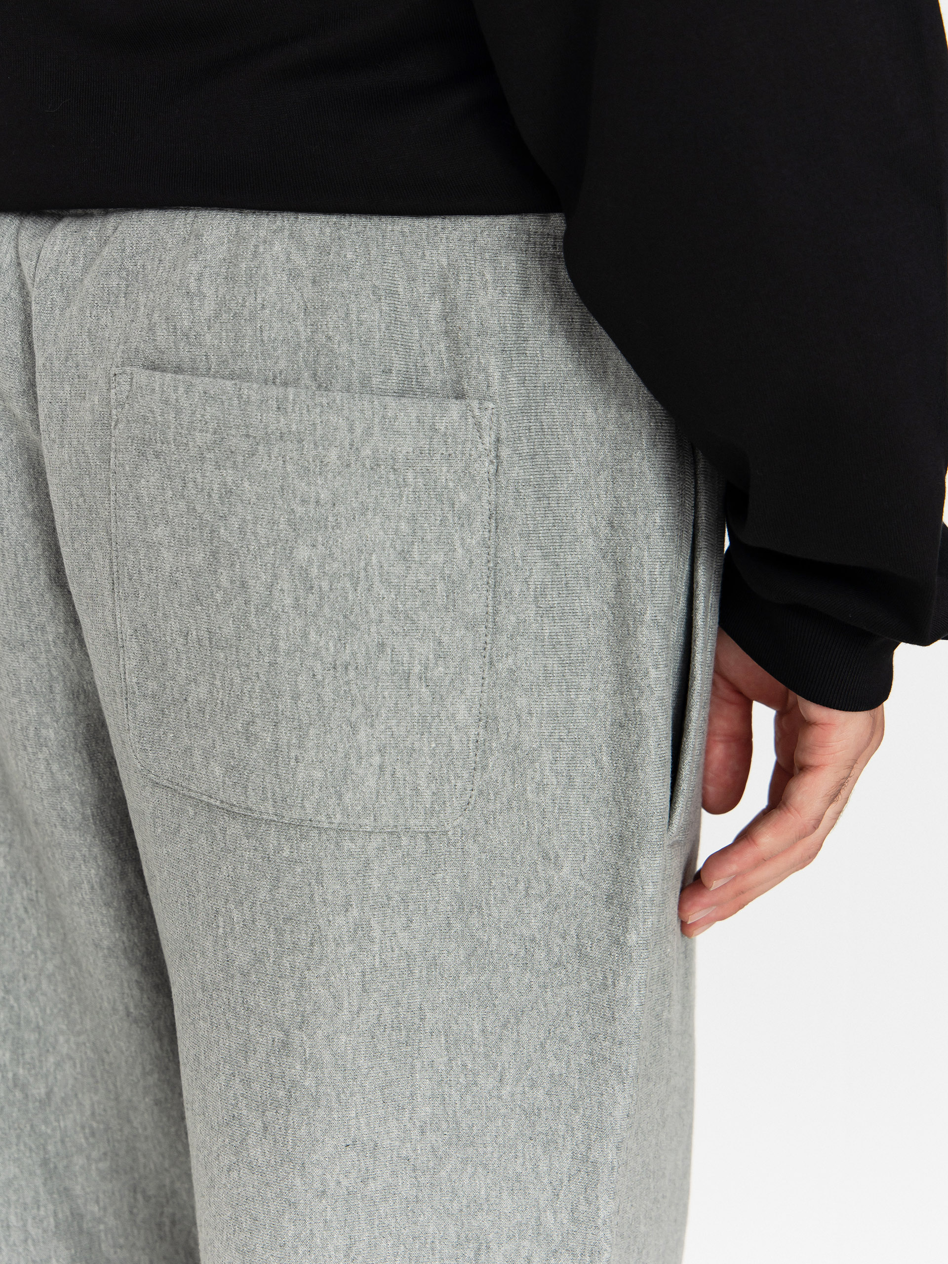 Pantaloni Carhartt WIP American Script Jogging (grey heather)